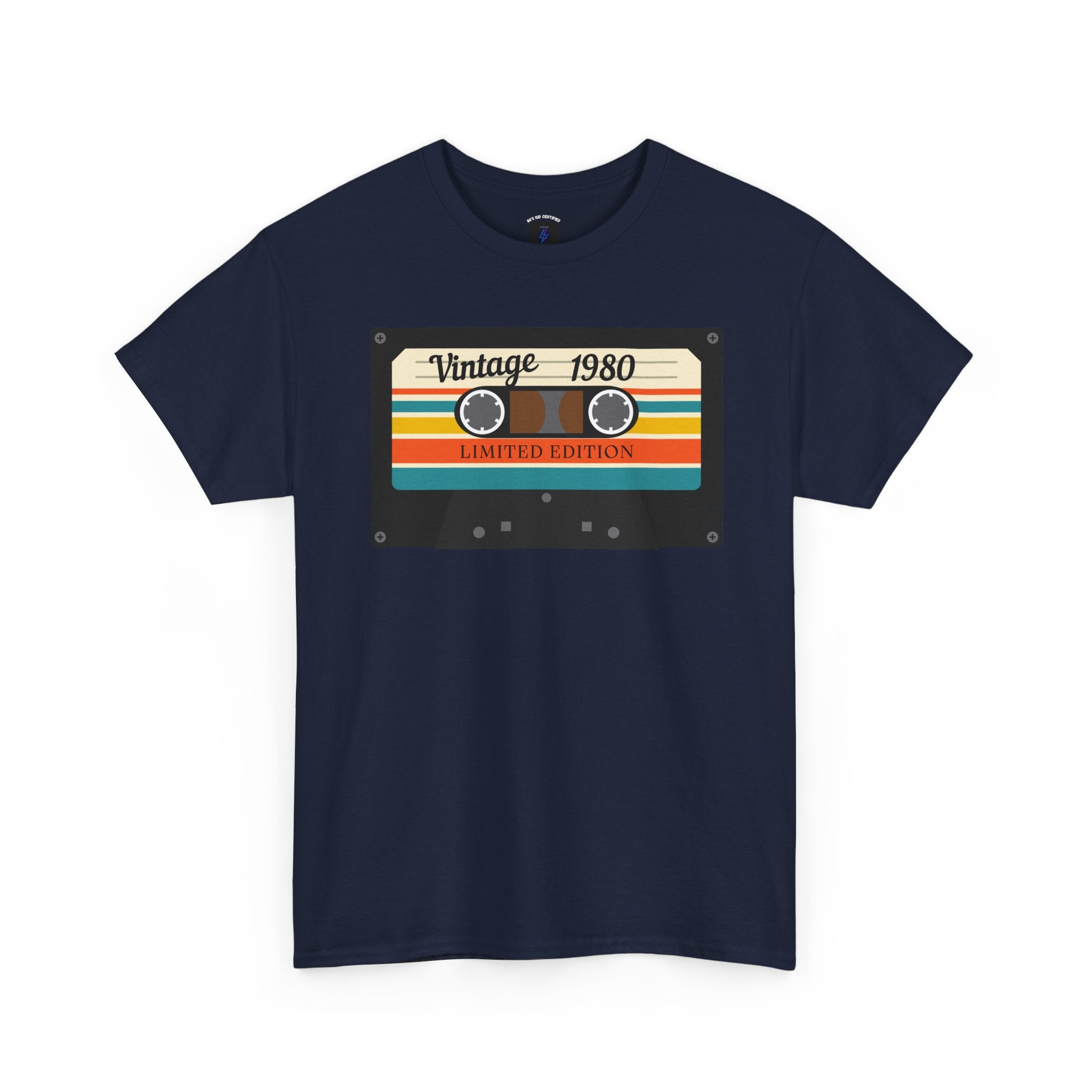 Vintage 1980 Cassette Tape T-Shirt