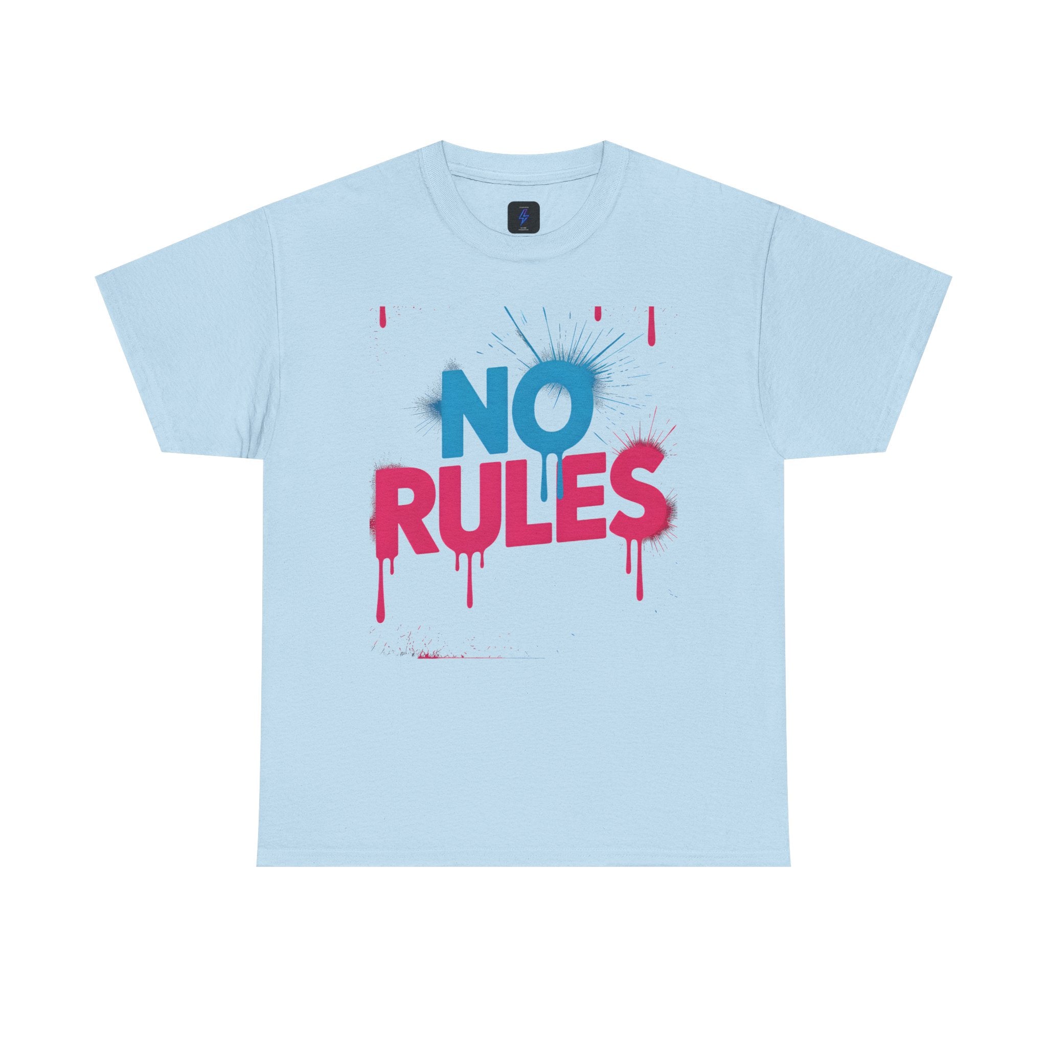 "No Rules" 80's Inspired Rebel Culture Tee
