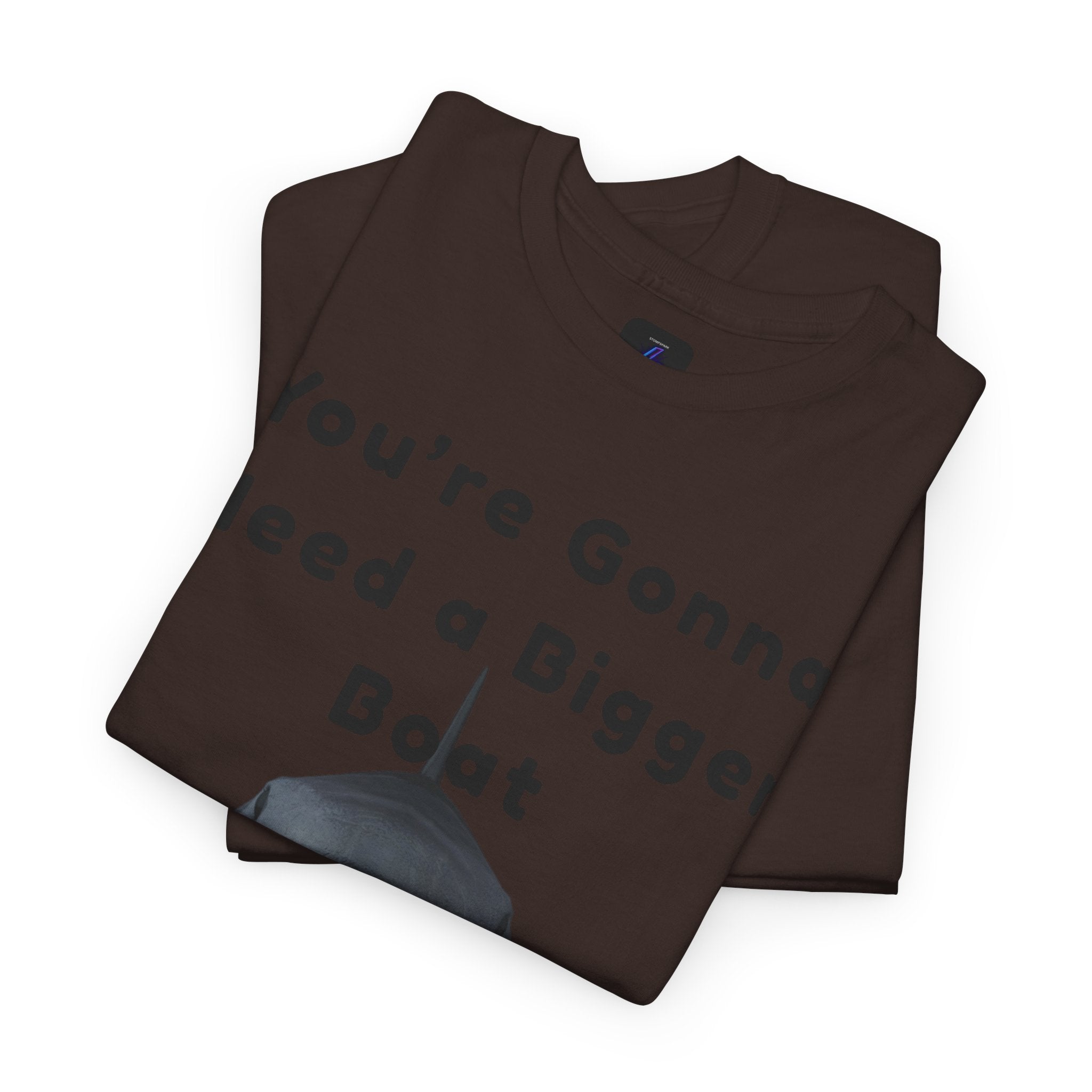 Shark Graphic Tee — "You're Gonna Need a Bigger Boat" Casual T-Shirt 80's Movie Qoutes