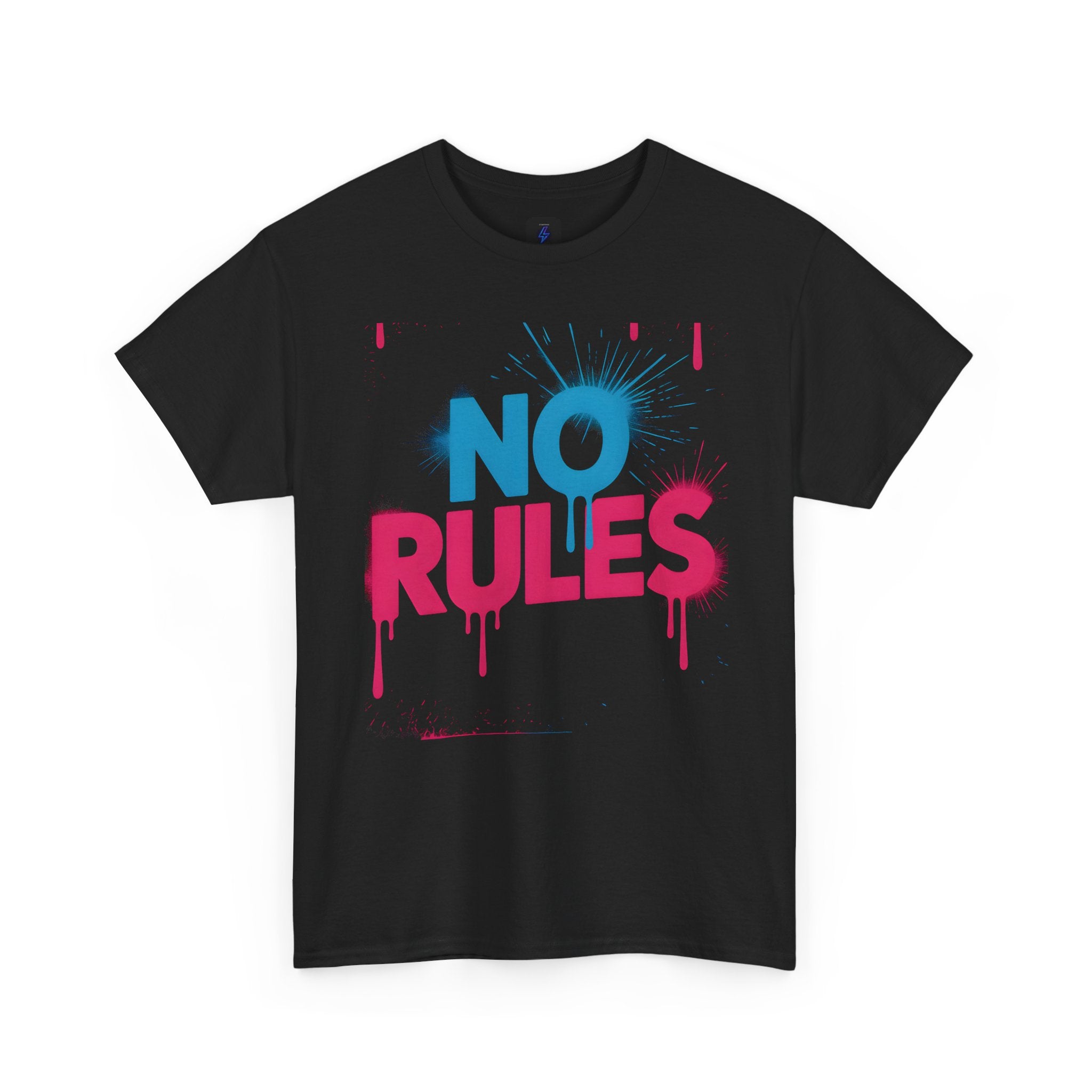 "No Rules" 80's Inspired Rebel Culture Tee