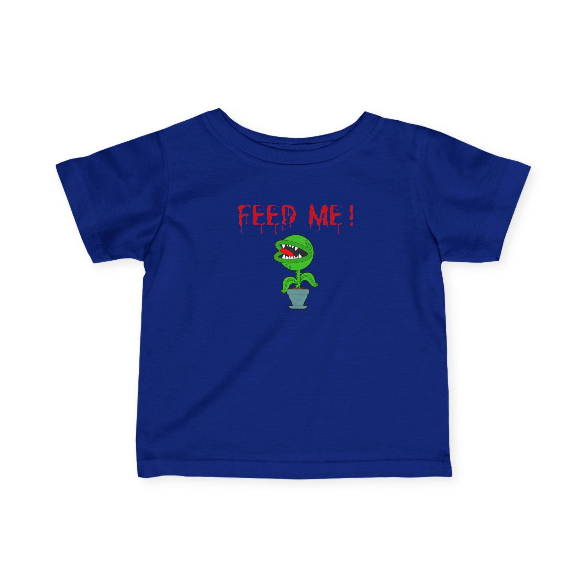 Infant Tee — "Feed Me!" Cute Carnivorous Plant Baby Shirt