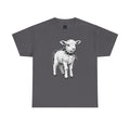 80s Punk Rock Lamb Illustration Tee — Vintage Baby Sheep Graphic T-Shirt