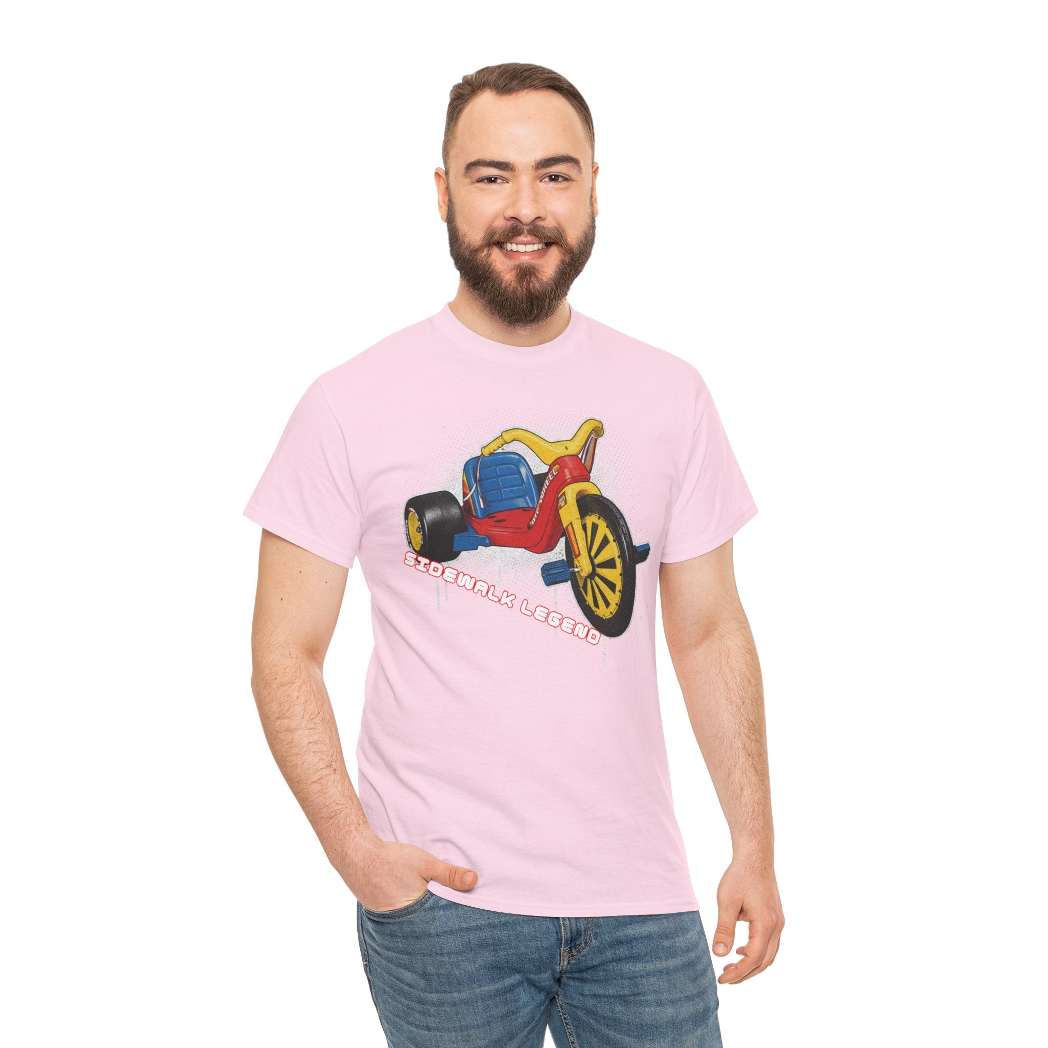 80's Tricycle Ride Graphic Tee — Retro Trike Illustration Shirt - Sidewalk Legend