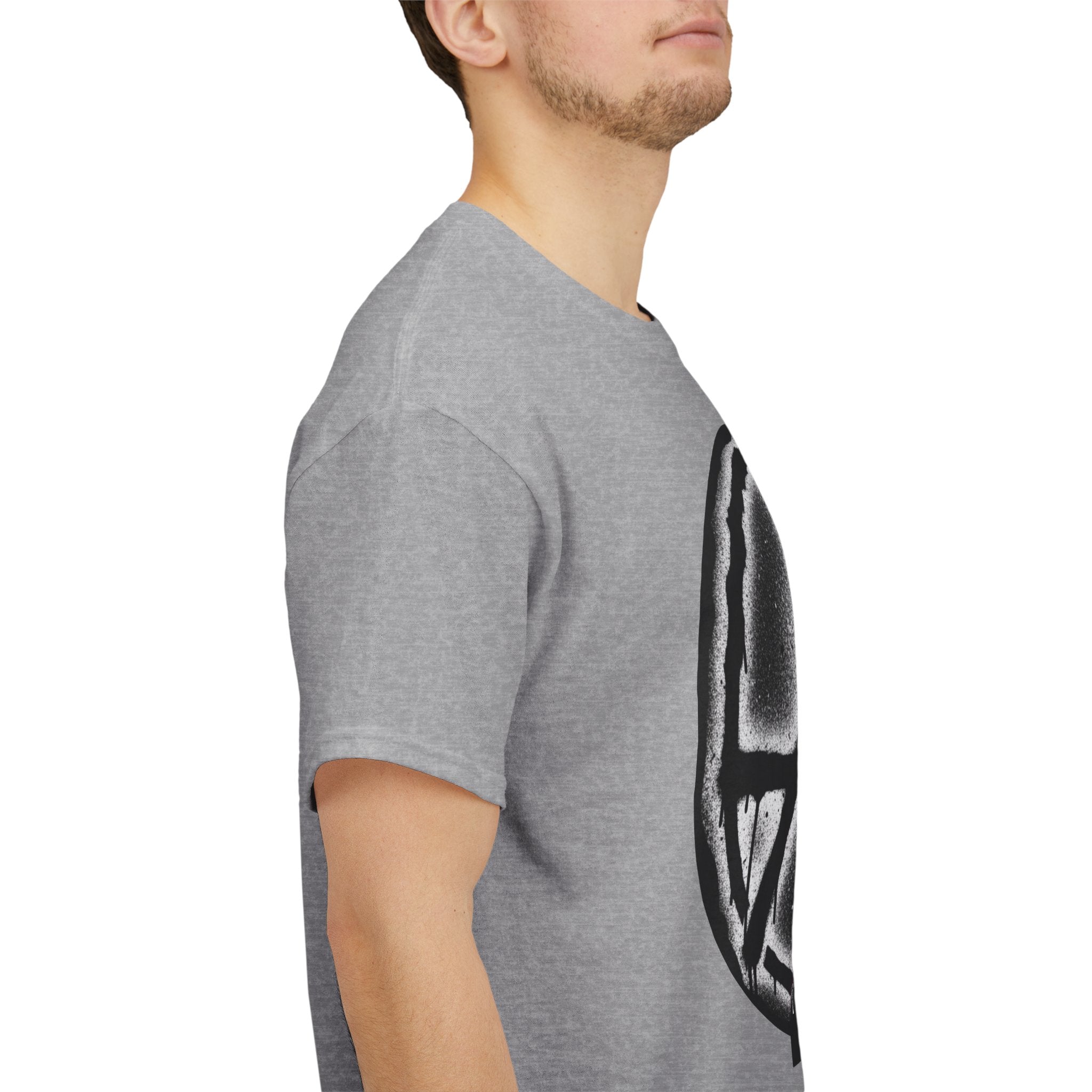 Anarchy Punk Graphic Tee — Red-Mohawk Rebel Shirt 80's Fashion