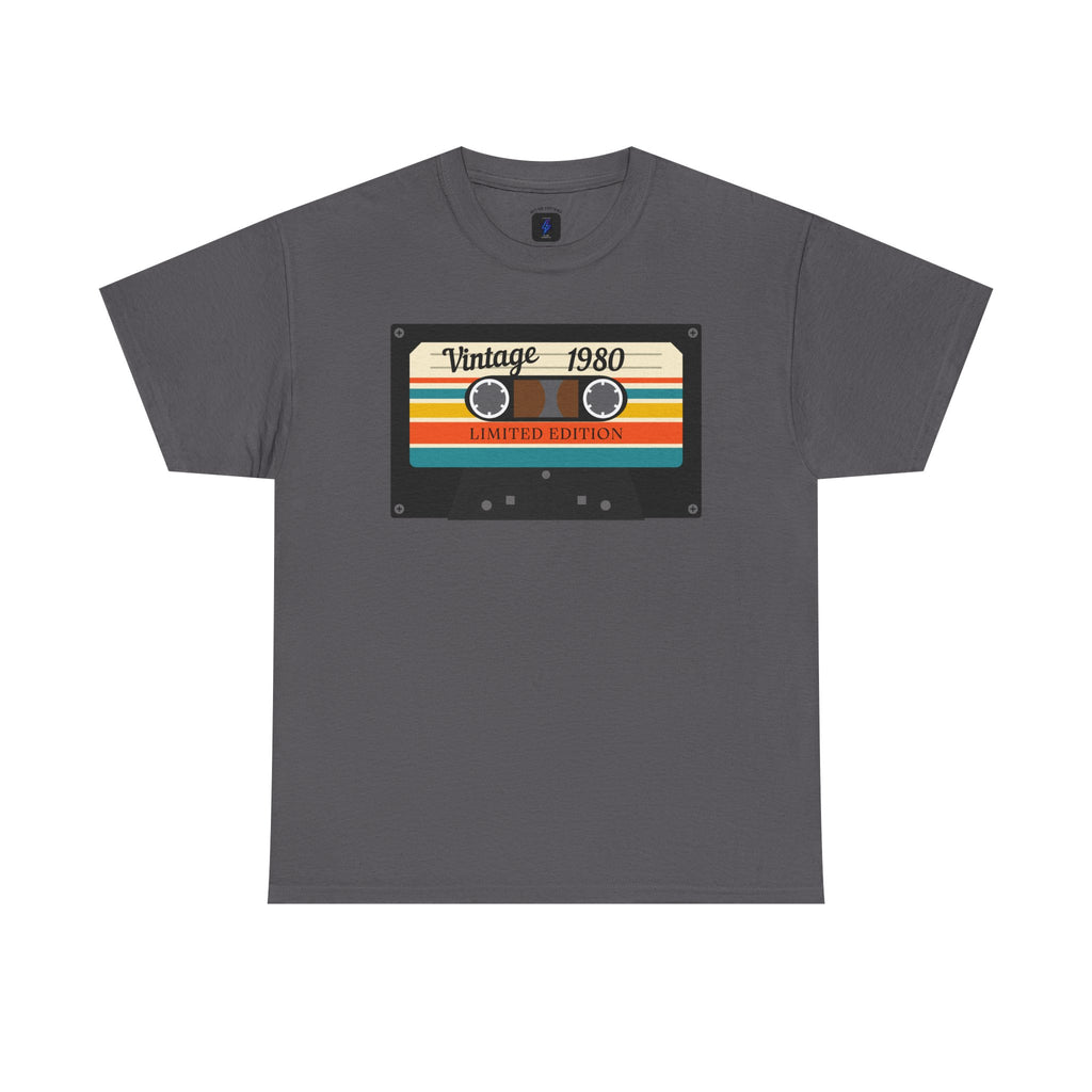Vintage 1980 Cassette Tape T-Shirt
