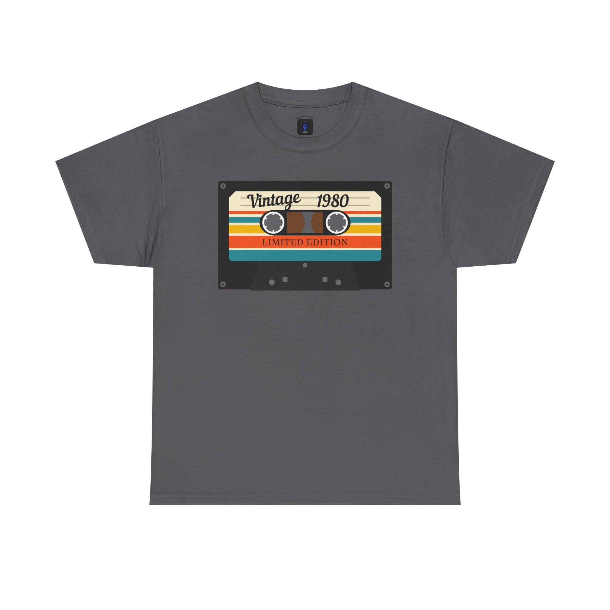 Vintage 1980 Cassette Tape T-Shirt
