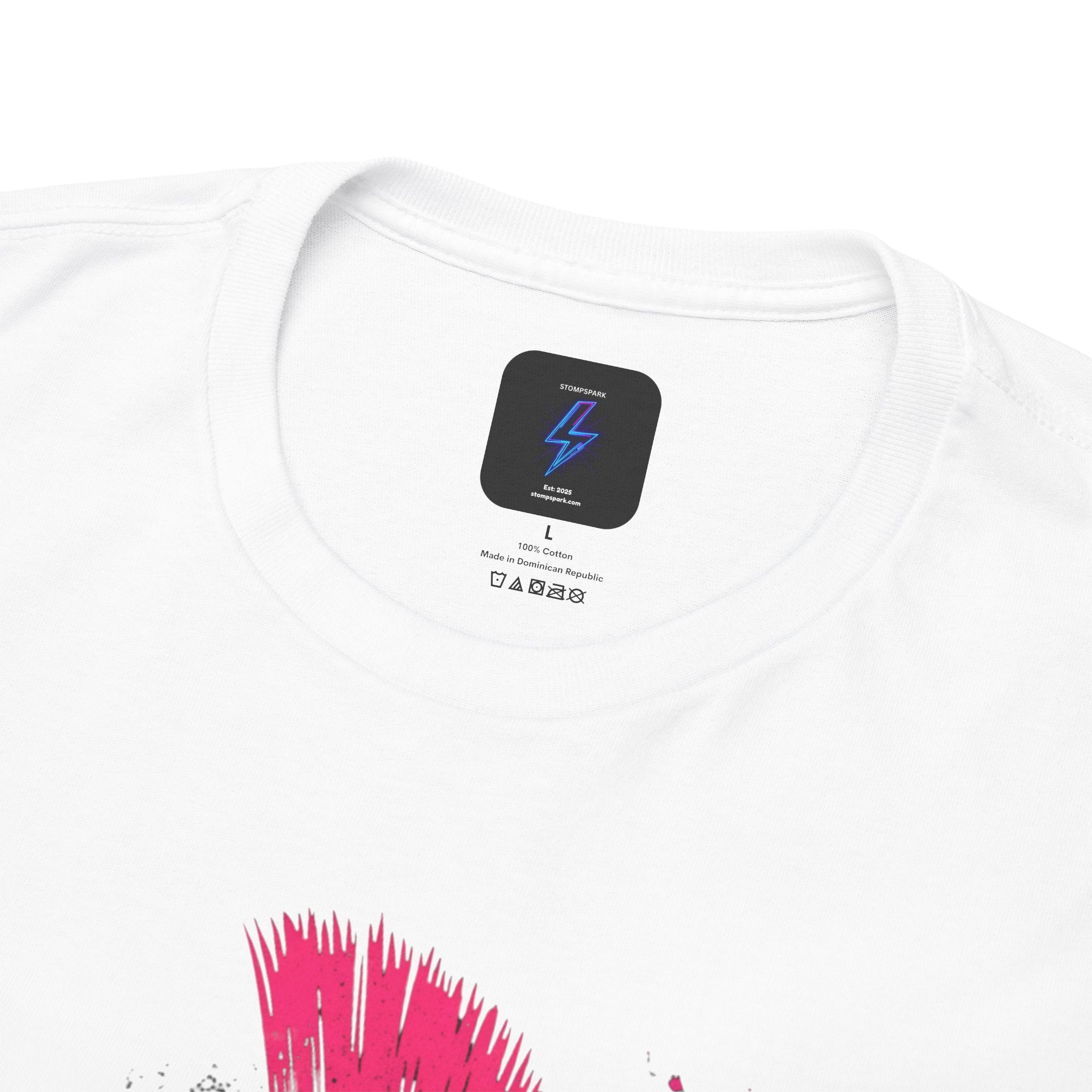 Punk Rock Tiger T-Shirt — Mohawk Tiger Graphic Tee 80's Fashion Rebel