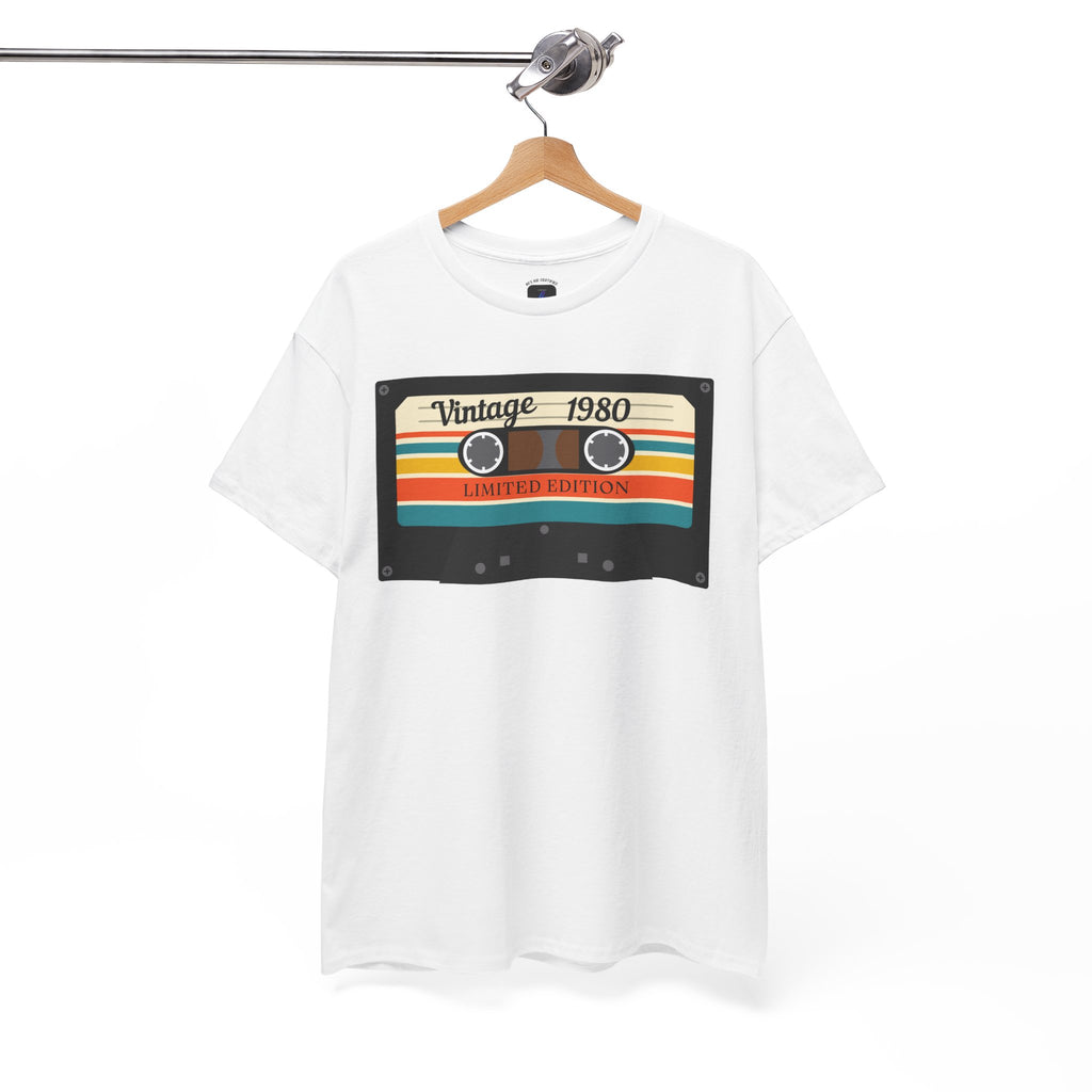 Vintage 1980 Cassette Tape T-Shirt