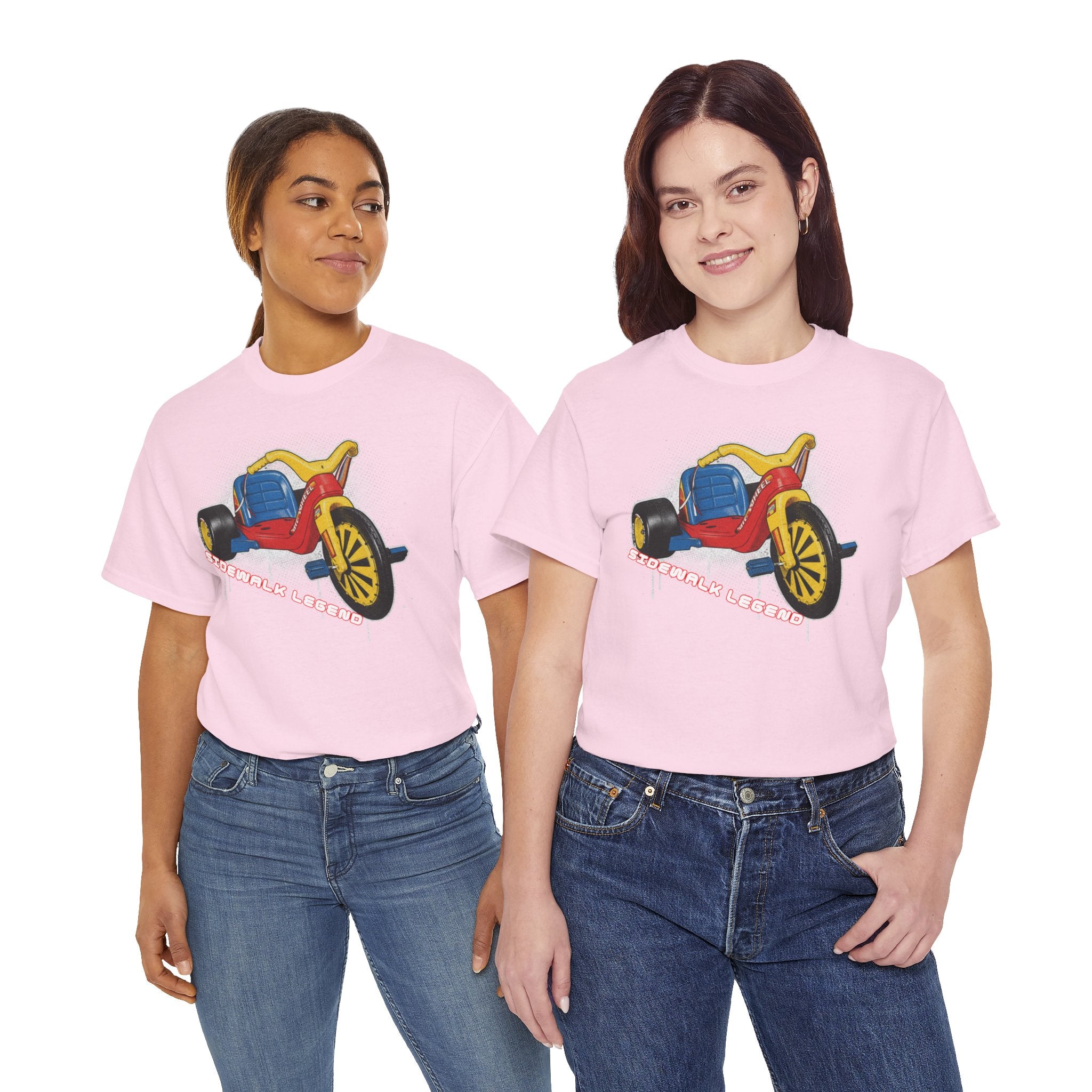 80's Tricycle Ride Graphic Tee — Retro Trike Illustration Shirt - Sidewalk Legend
