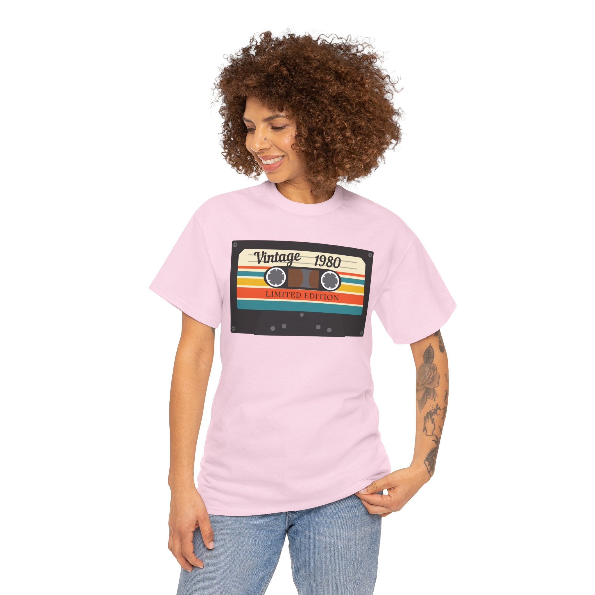 Vintage 1980 Cassette Tape T-Shirt