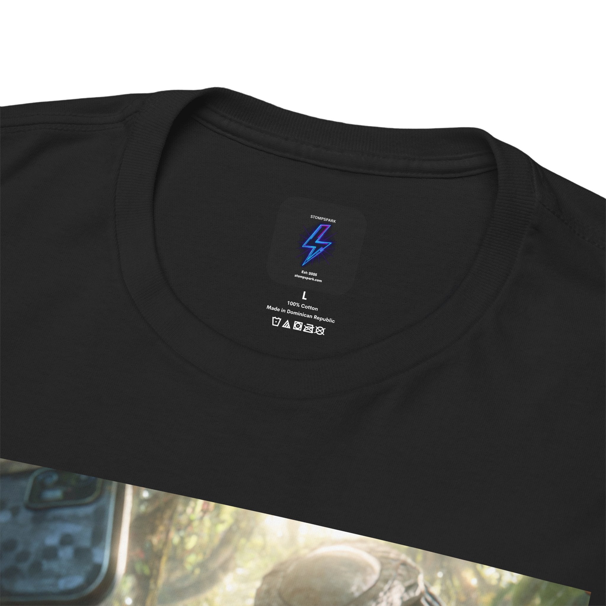 Cat Selfie with Monster Tee | Fantasy Creature Forest Shirt