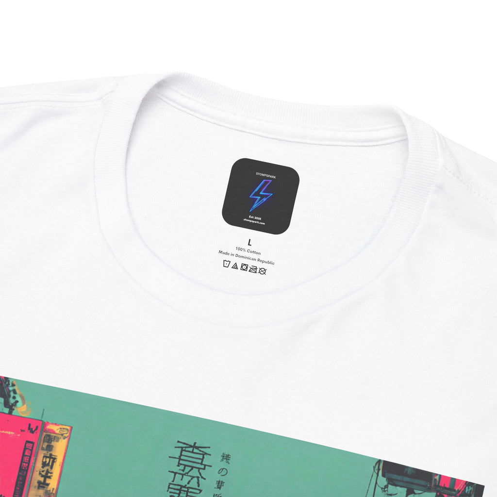 Quiet Strength Ukiyo-e T-Shirt — 静かなる力 (Ukiyo-e Style, 80s Remix)