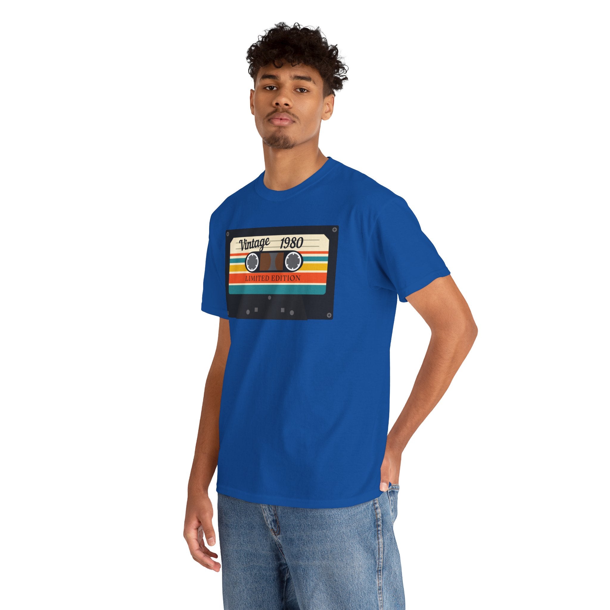 Vintage 1980 Cassette Tape T-Shirt