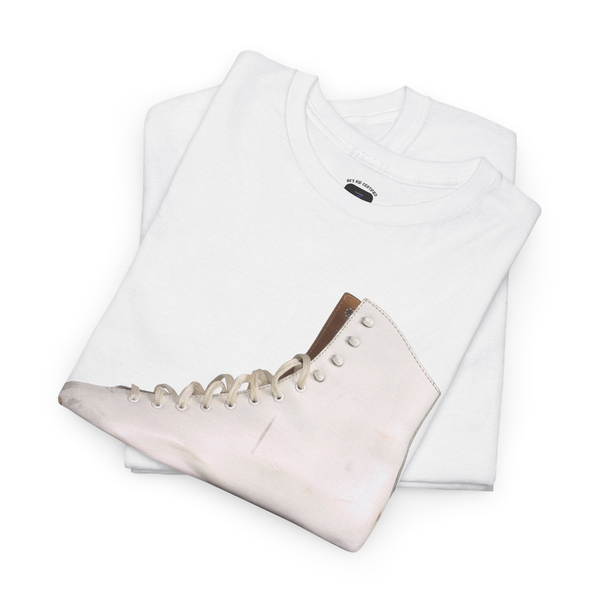 Roller Skate Tee — "Let the Music Play" Graphic T-Shirt