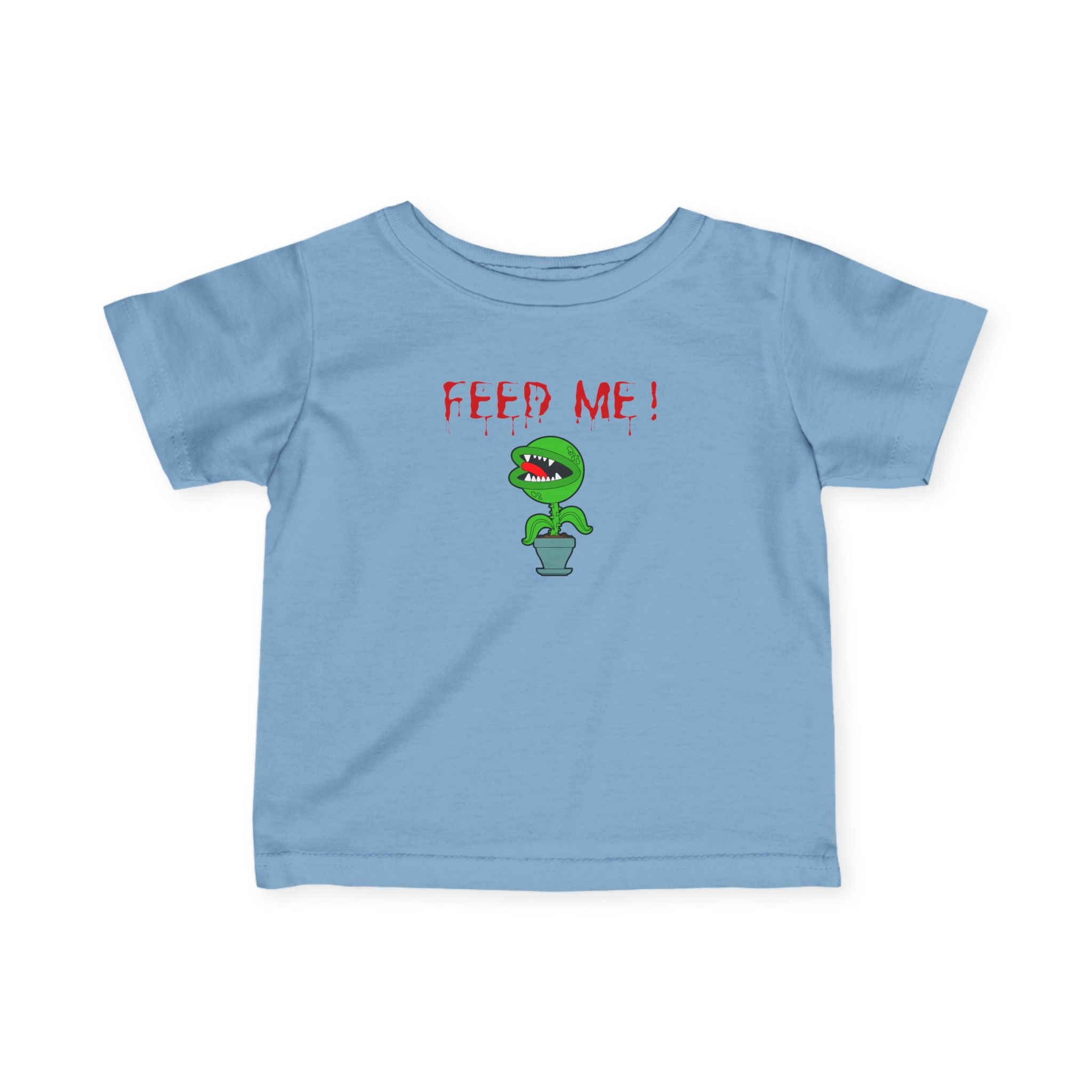 Infant Tee — "Feed Me!" Cute Carnivorous Plant Baby Shirt