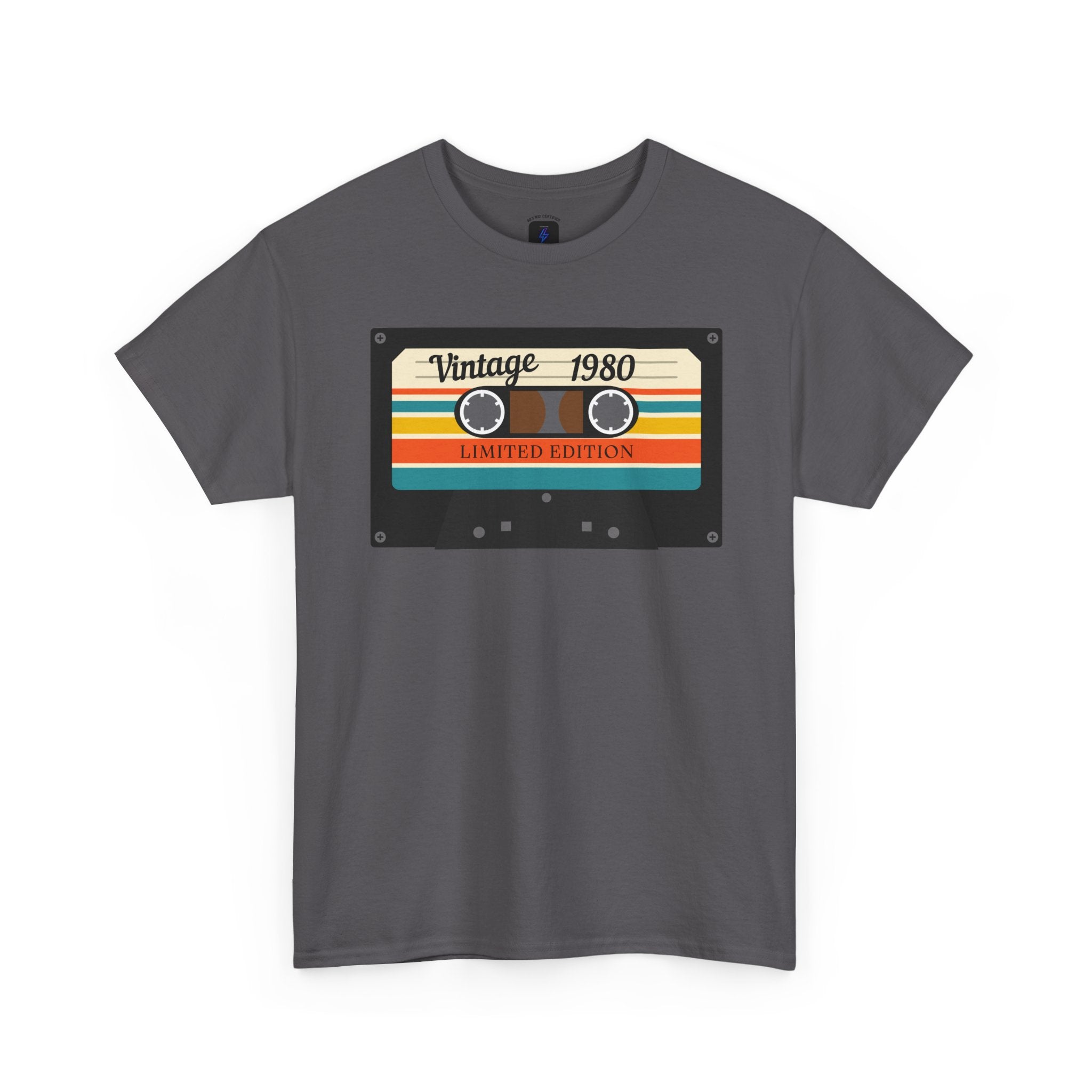 Vintage 1980 Cassette Tape T-Shirt