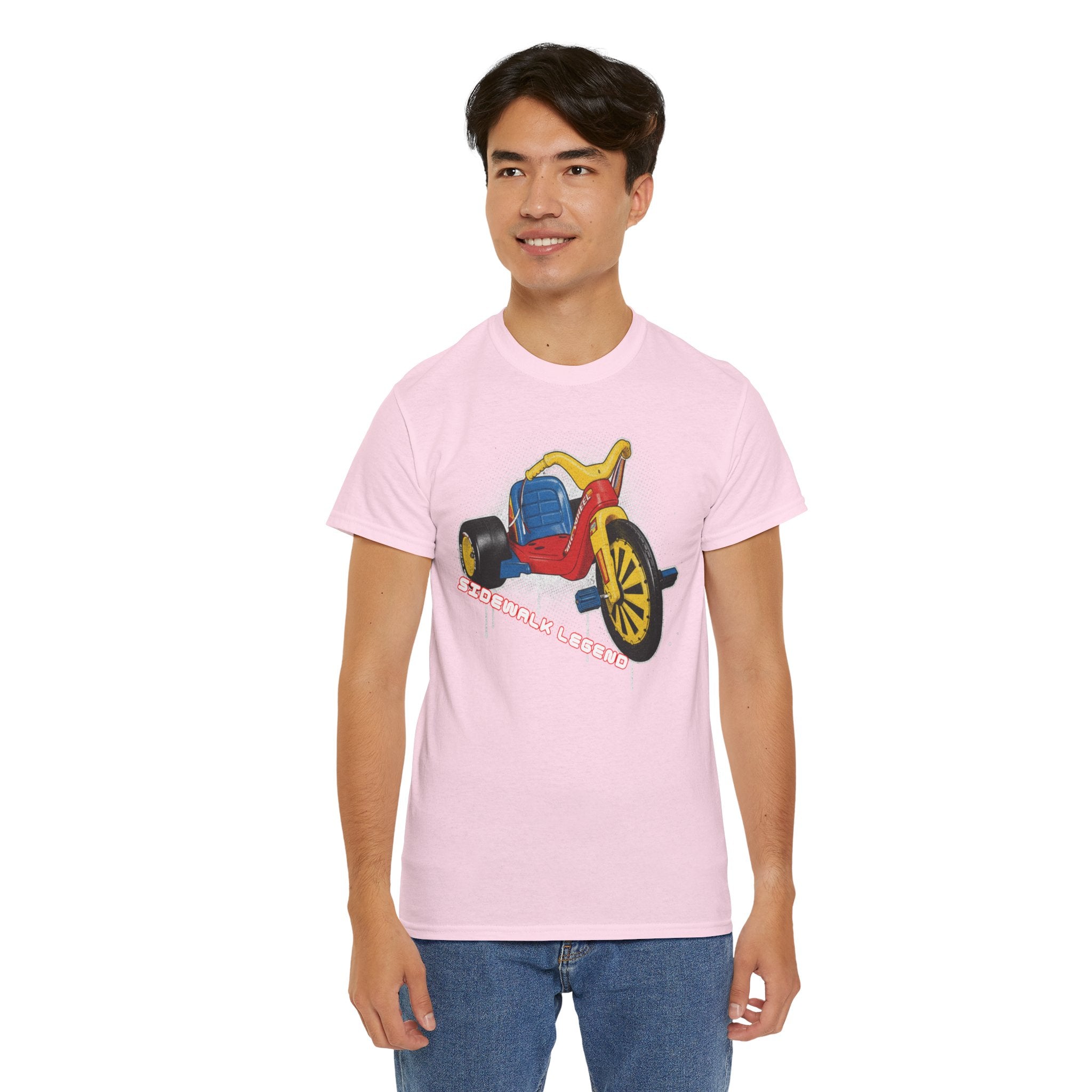80's Tricycle Ride Graphic Tee — Retro Trike Illustration Shirt - Sidewalk Legend