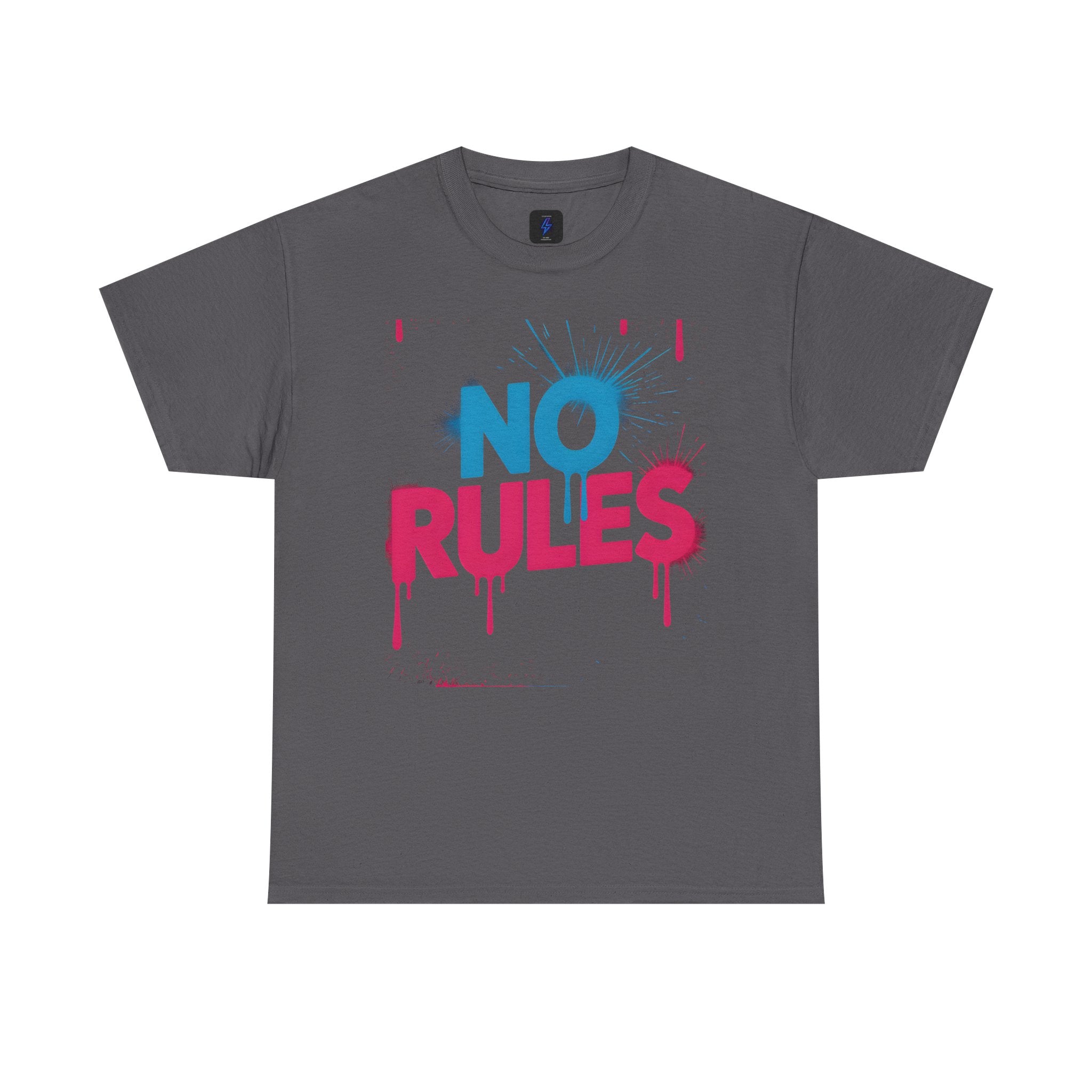 "No Rules" 80's Inspired Rebel Culture Tee
