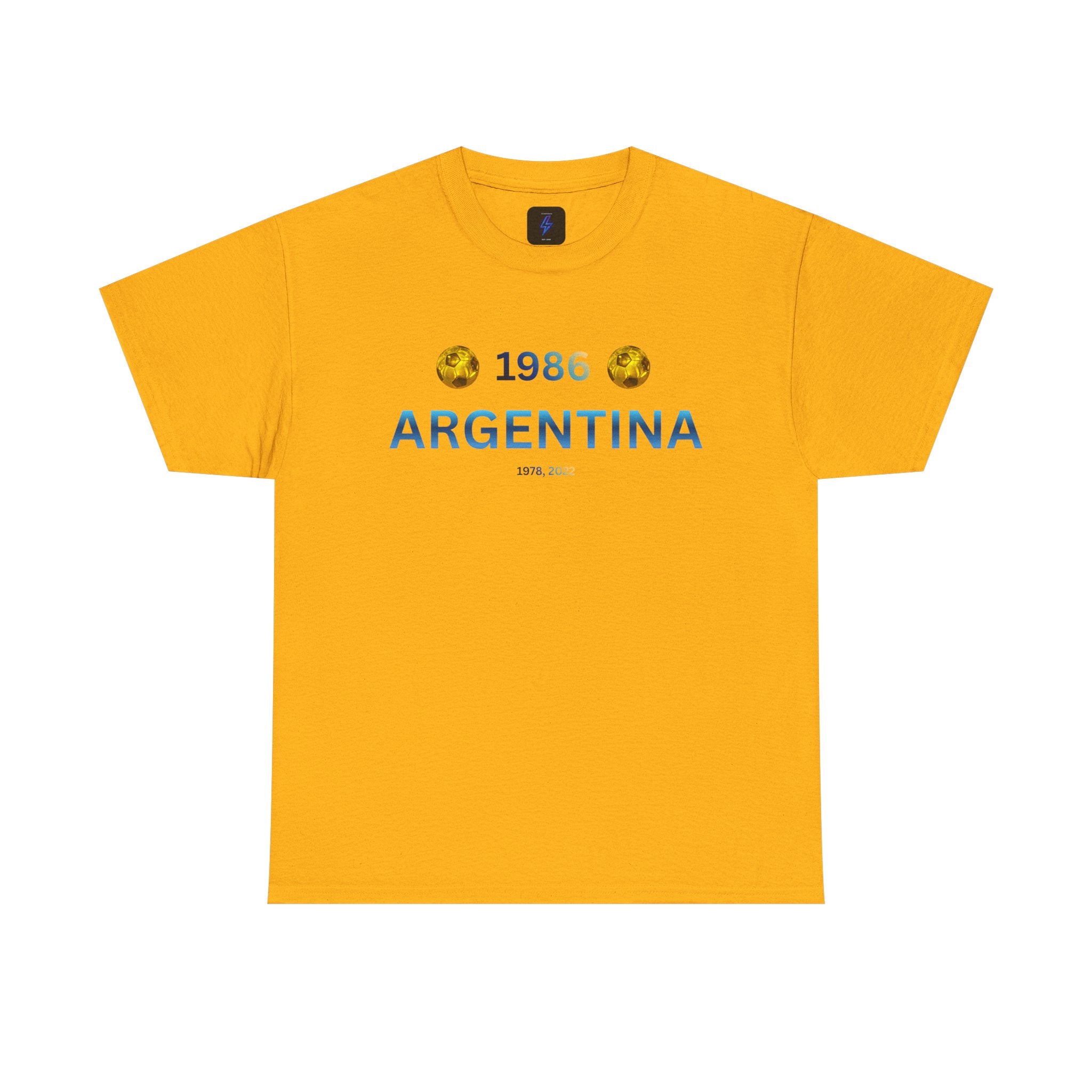 World Cup Tee - Argentina 1986, Argentina World Cup, Argentine Soccer Shirt, Albiceleste Football Shirt