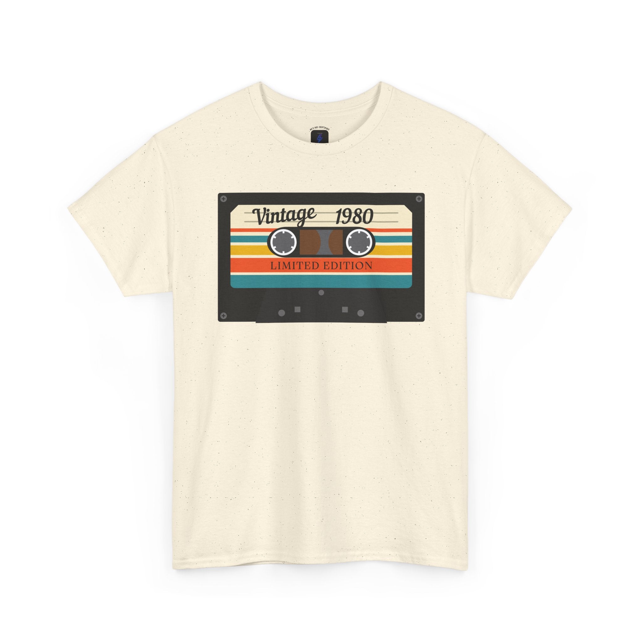 Vintage 1980 Cassette Tape T-Shirt