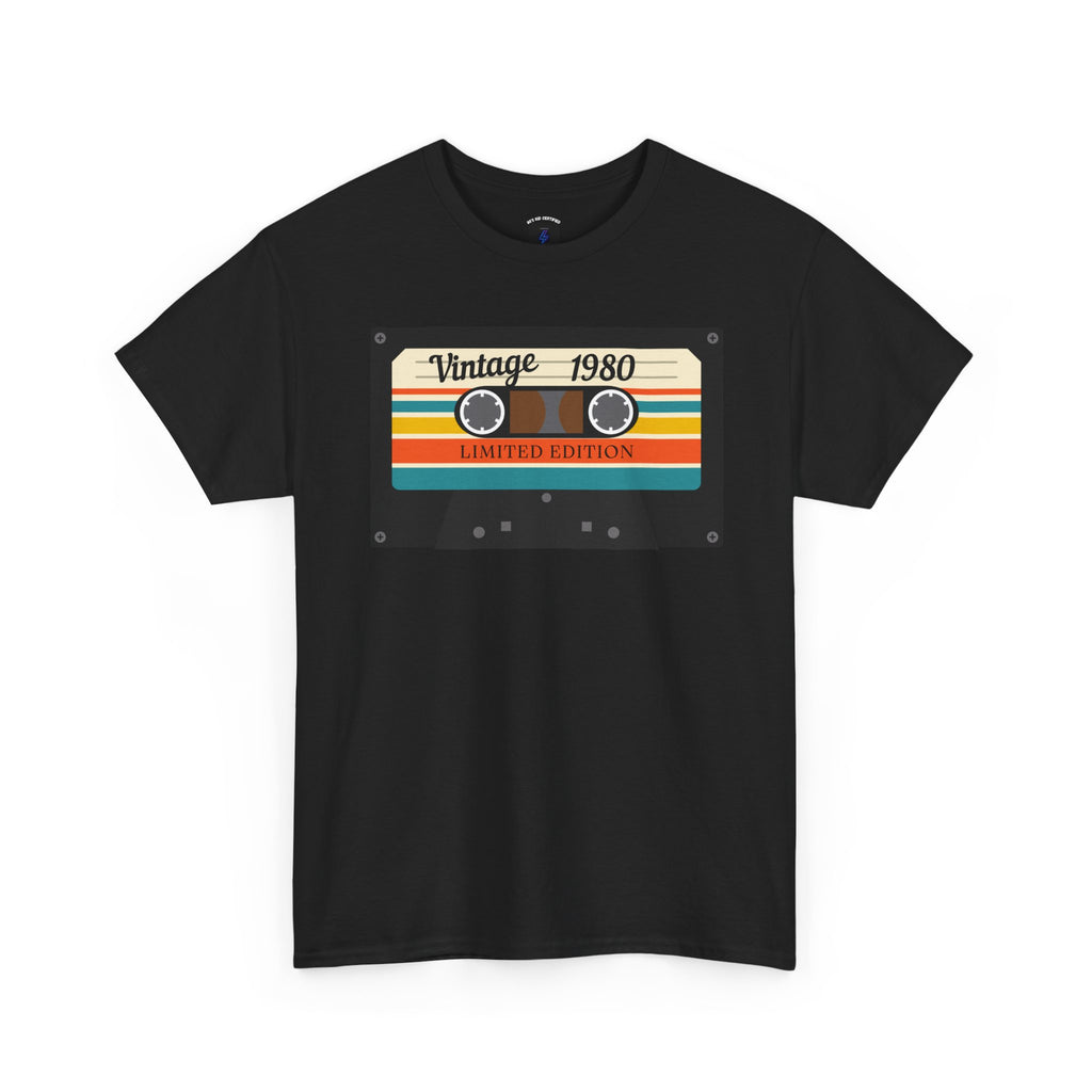 Vintage 1980 Cassette Tape T-Shirt