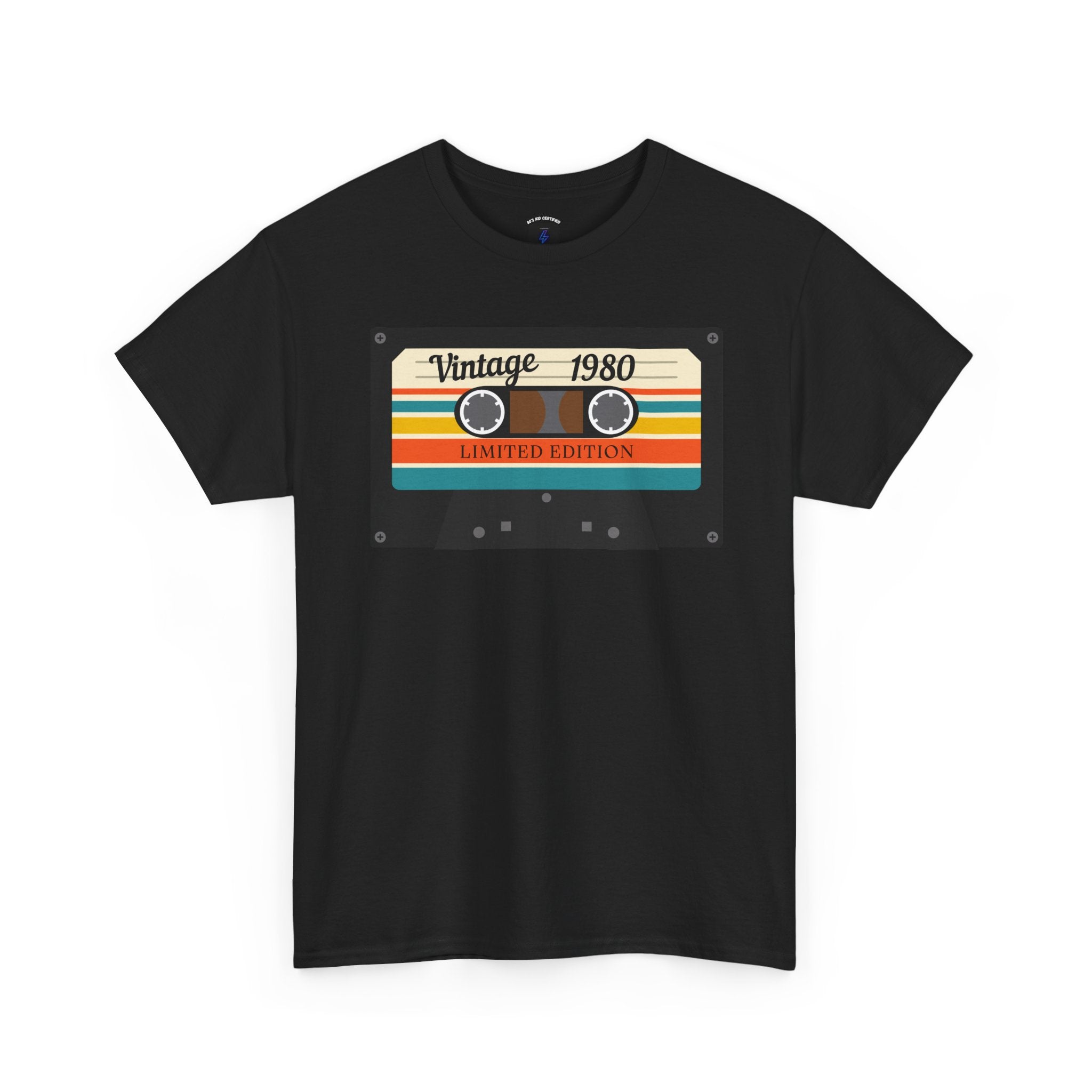Vintage 1980 Cassette Tape T-Shirt