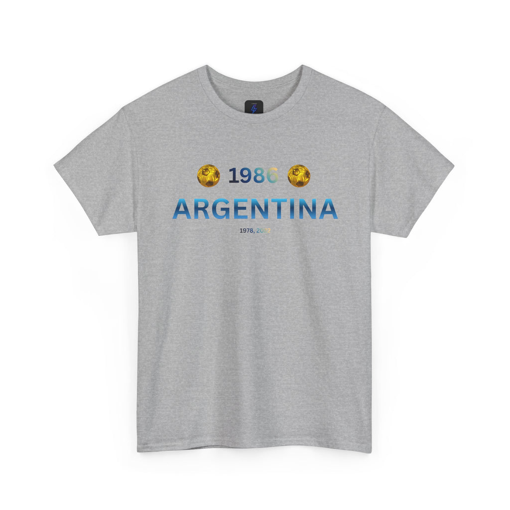 World Cup Tee - Argentina 1986, Argentina World Cup, Argentine Soccer Shirt, Albiceleste Football Shirt