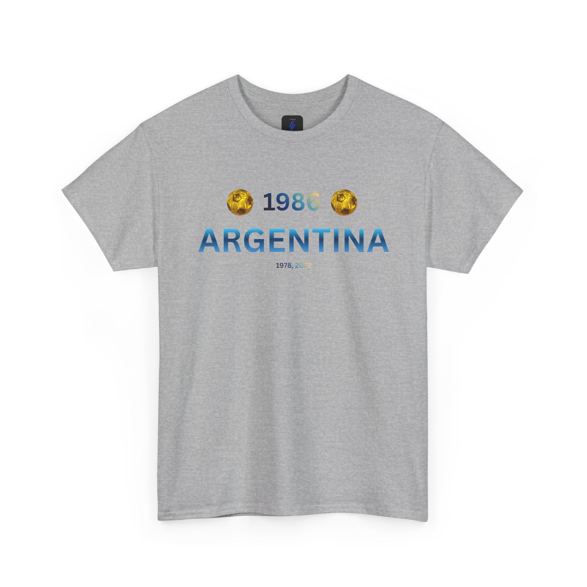 World Cup Tee - Argentina 1986, Argentina World Cup, Argentine Soccer Shirt, Albiceleste Football Shirt
