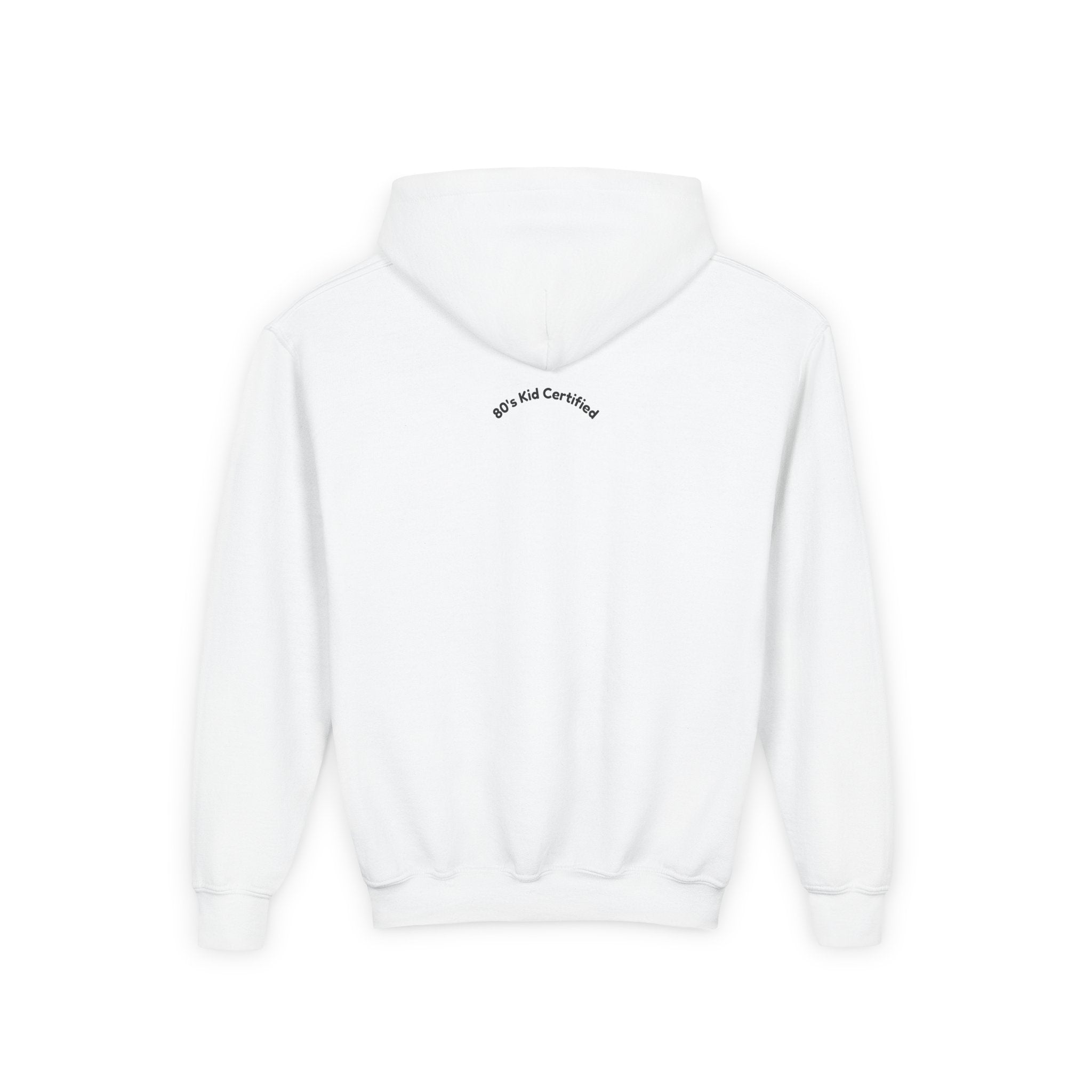 Kids Tricycle Graphic Hoodie — Retro Ride Design (Youth) 80s Fashion