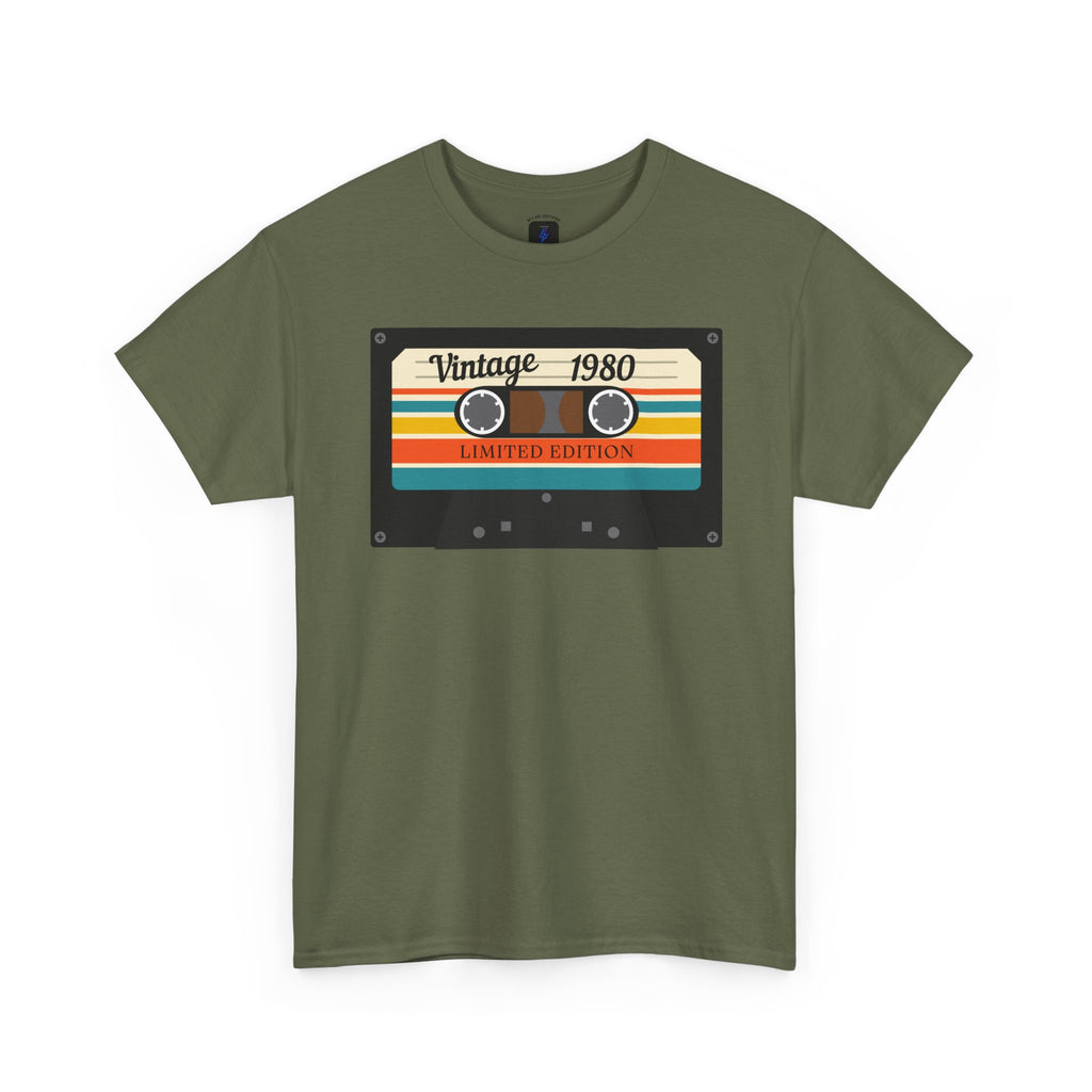 Vintage 1980 Cassette Tape T-Shirt