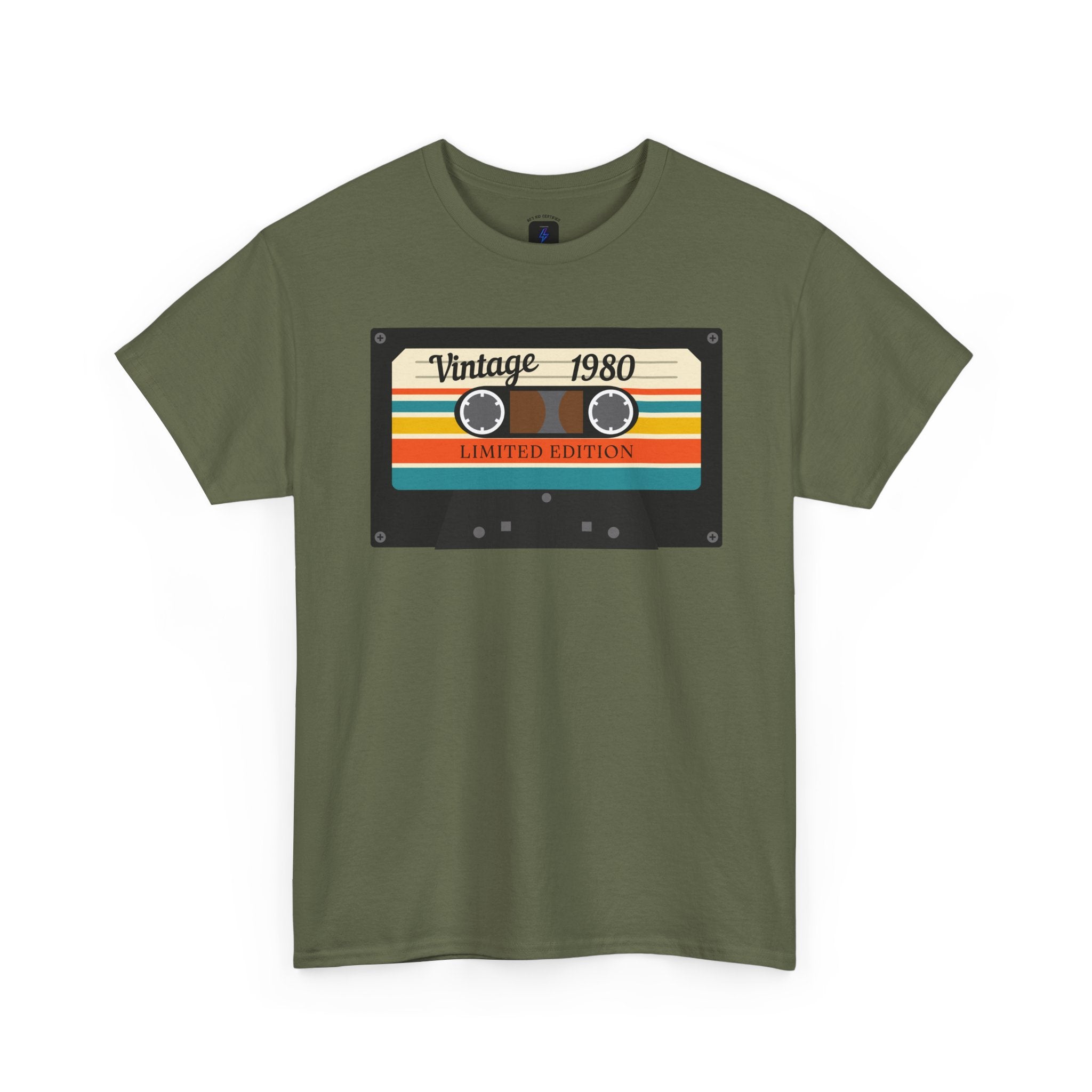 Vintage 1980 Cassette Tape T-Shirt