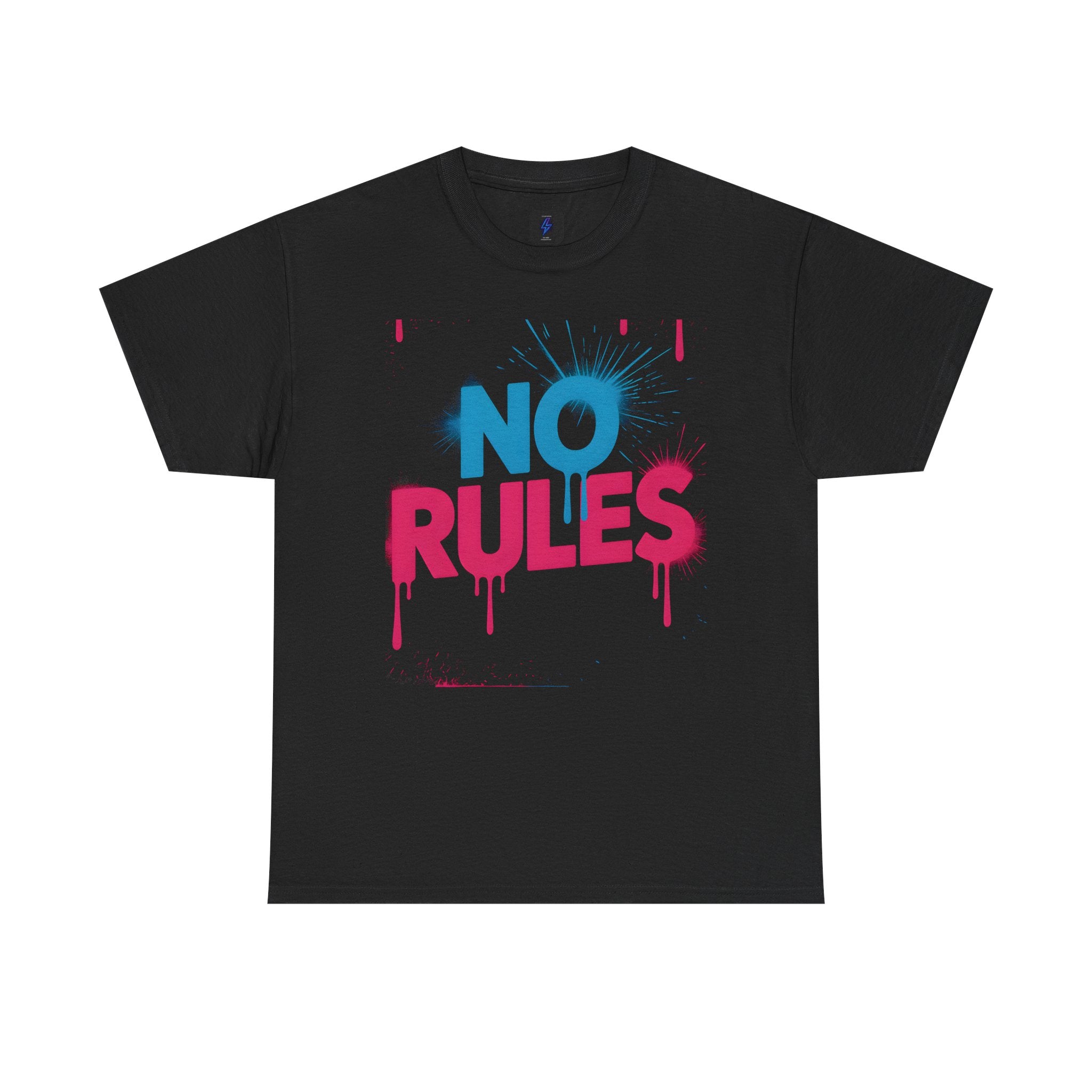 "No Rules" 80's Inspired Rebel Culture Tee