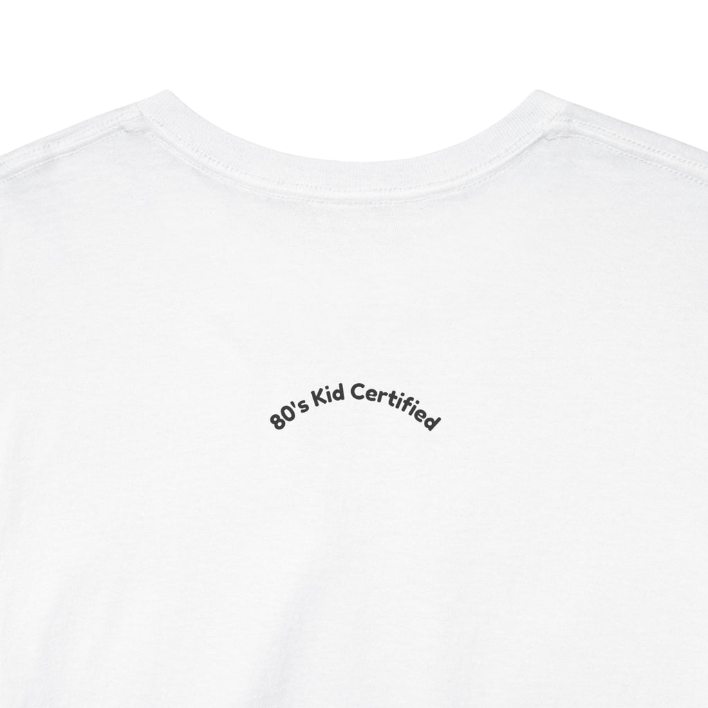 I Love the 80s T-Shirt — Retro Cassette, Rubik’s Cube & Neon Vintage Tee