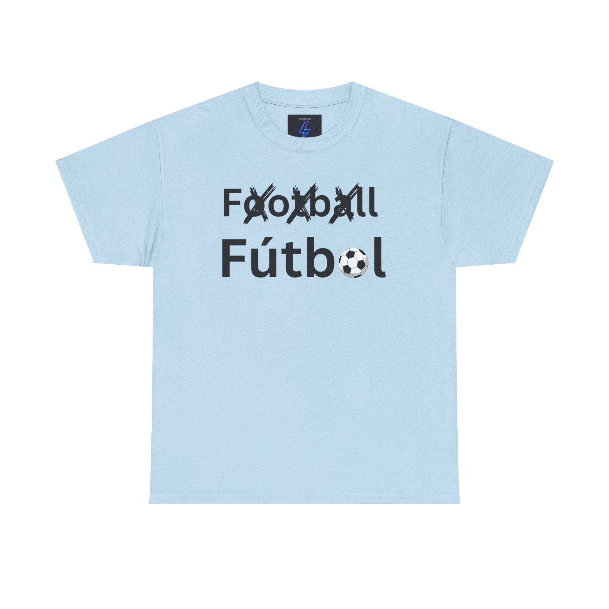 Football Futbol Tee | Soccer Text Graphic, Bilingual Soccer Shirt