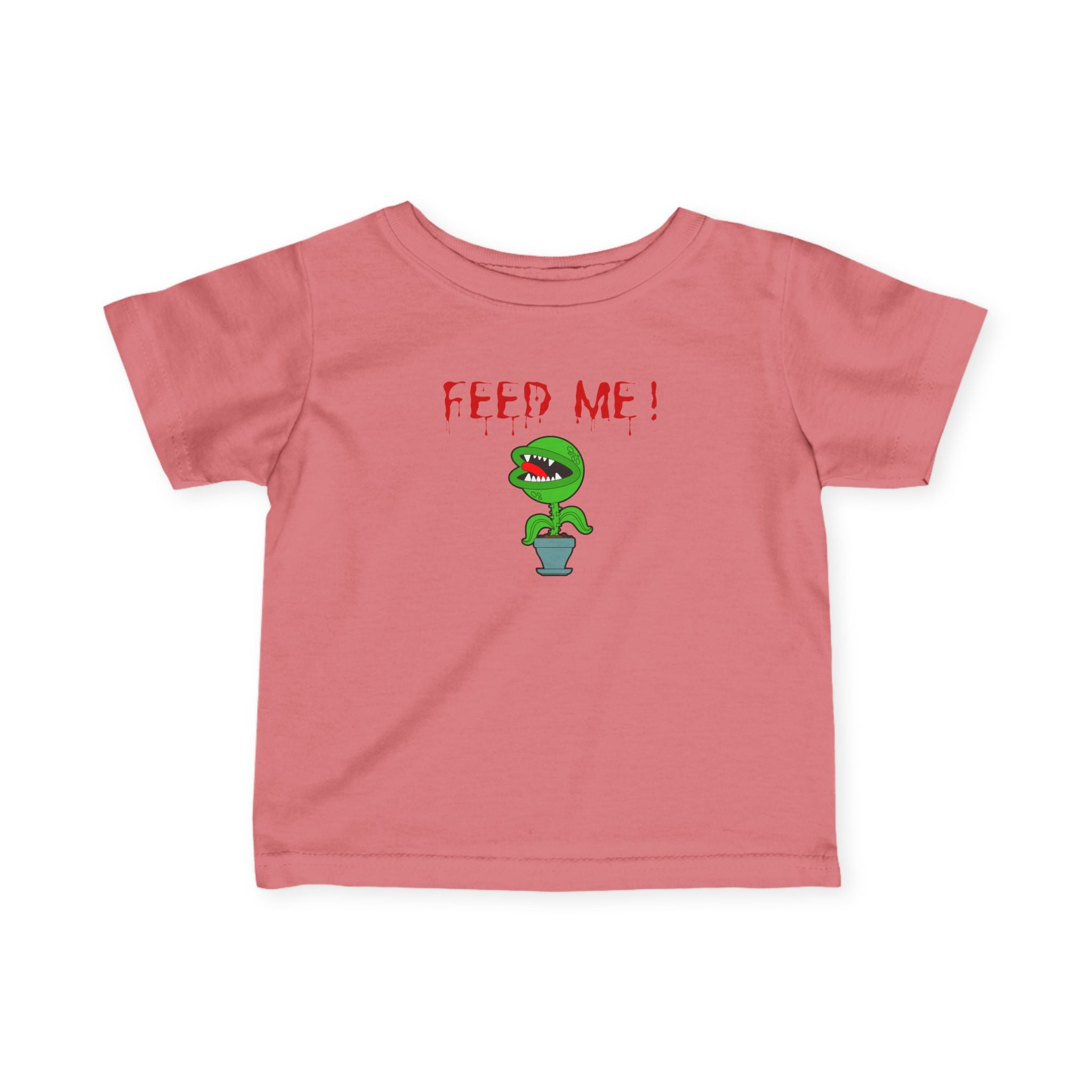 Infant Tee — "Feed Me!" Cute Carnivorous Plant Baby Shirt