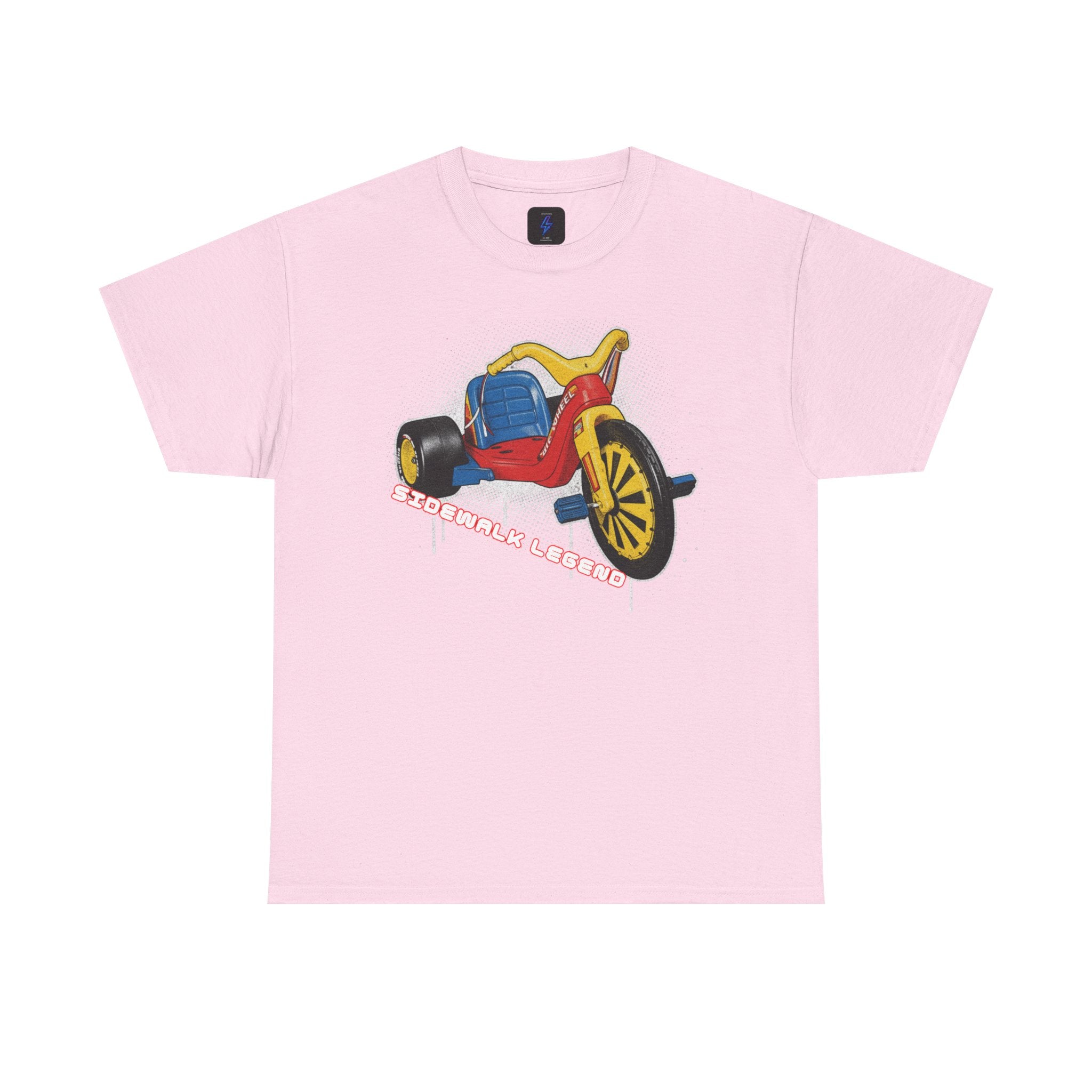 80's Tricycle Ride Graphic Tee — Retro Trike Illustration Shirt - Sidewalk Legend