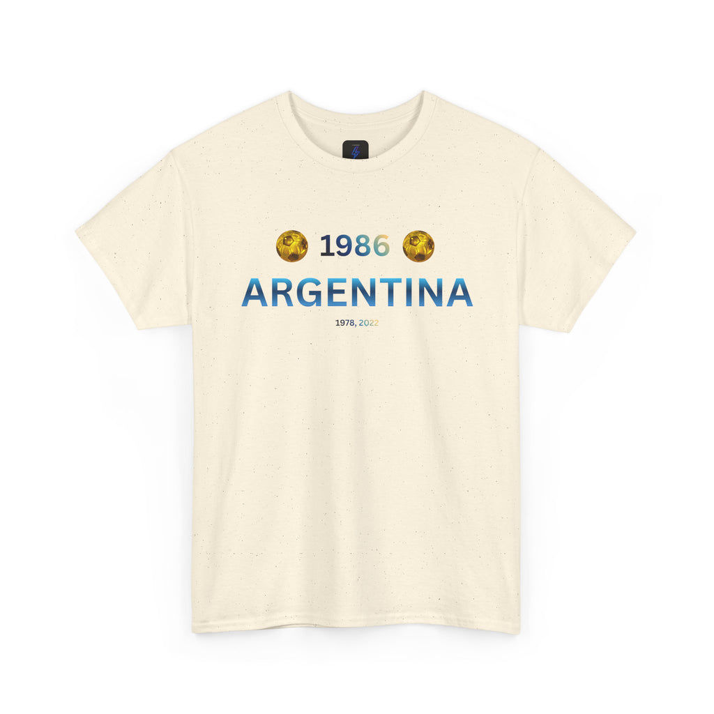 World Cup Tee - Argentina 1986, Argentina World Cup, Argentine Soccer Shirt, Albiceleste Football Shirt