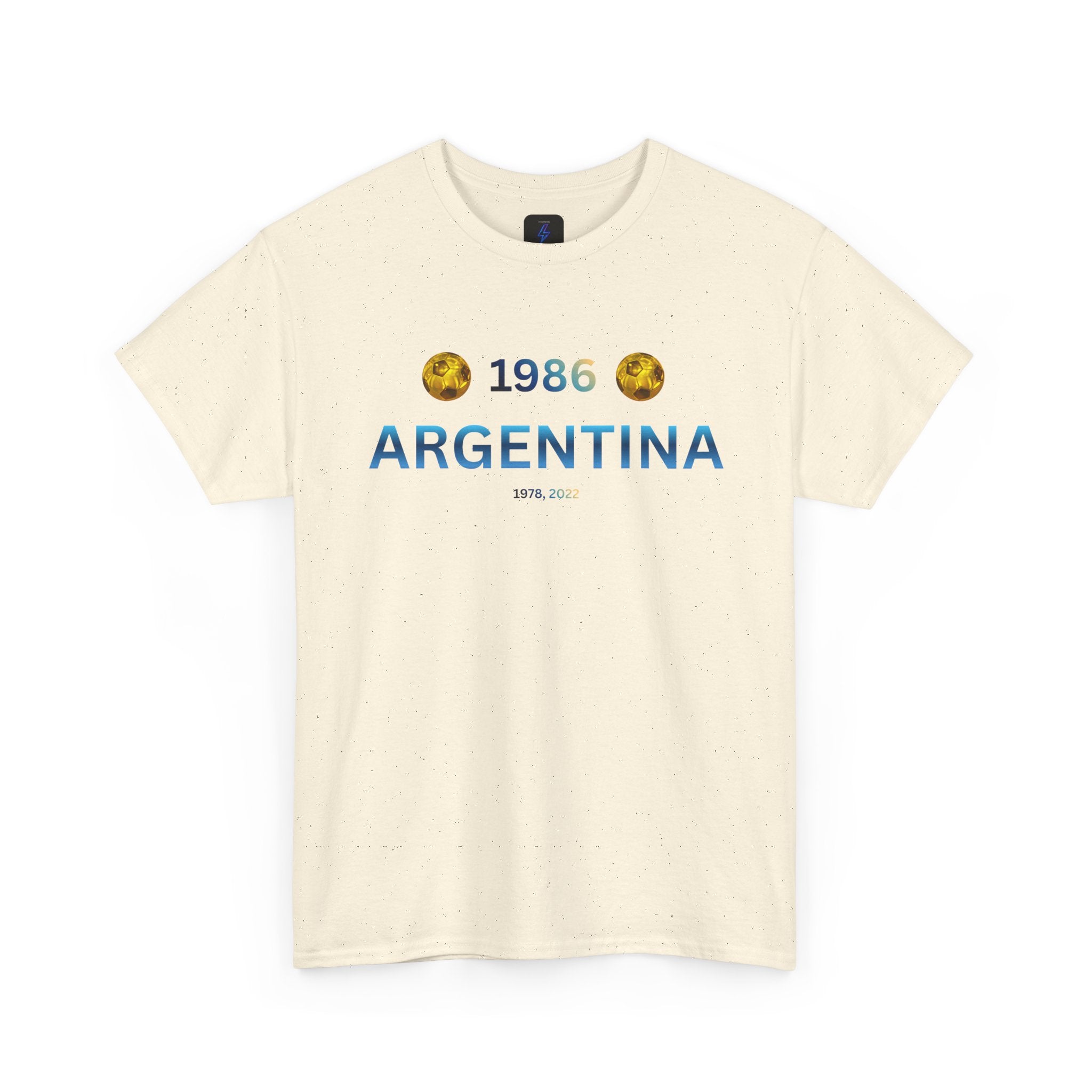 World Cup Tee - Argentina 1986, Argentina World Cup, Argentine Soccer Shirt, Albiceleste Football Shirt