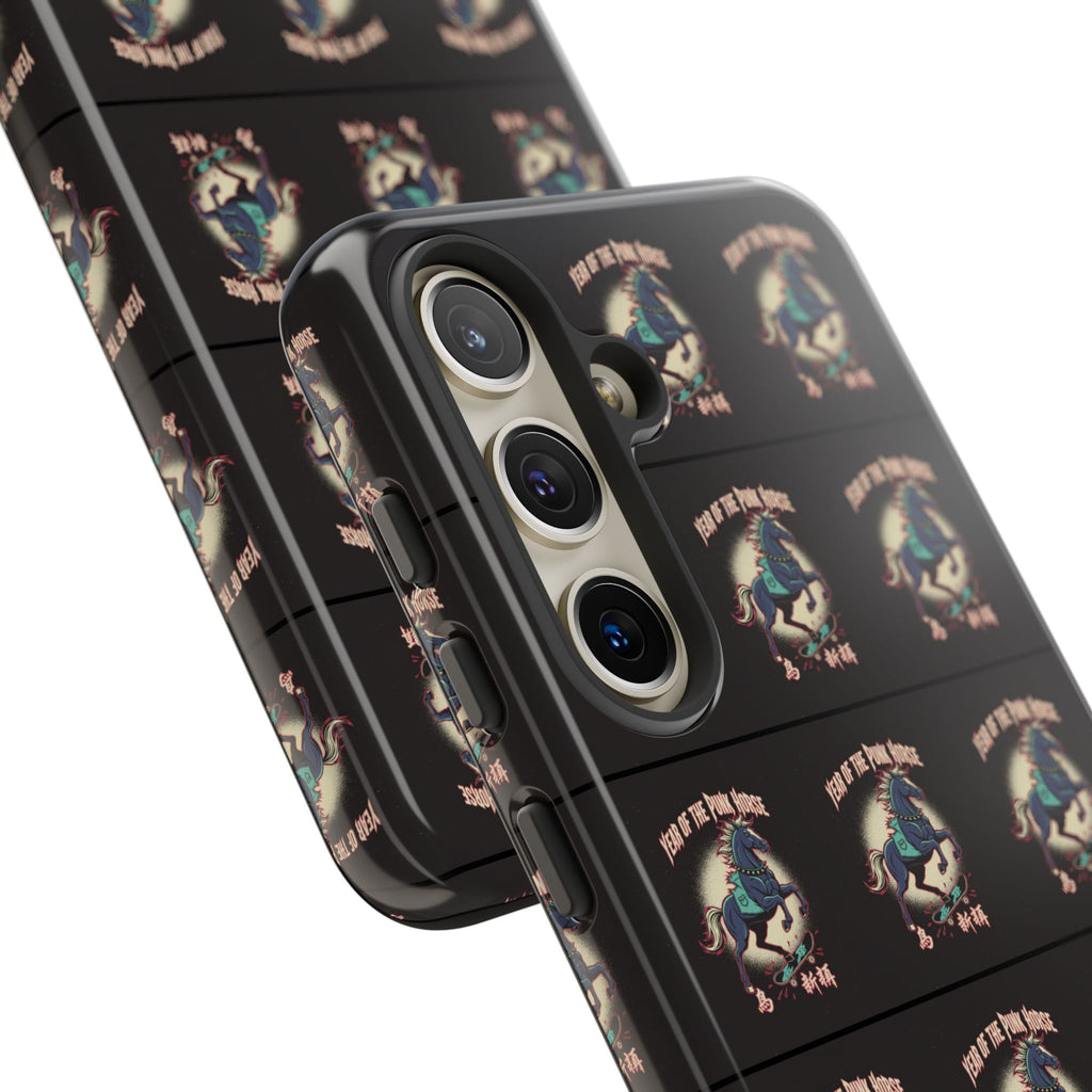 Year of the Punk Horse T-Shirt 80s Punk Skater Graffiti Street Art Chinese New Year Horse Graphic