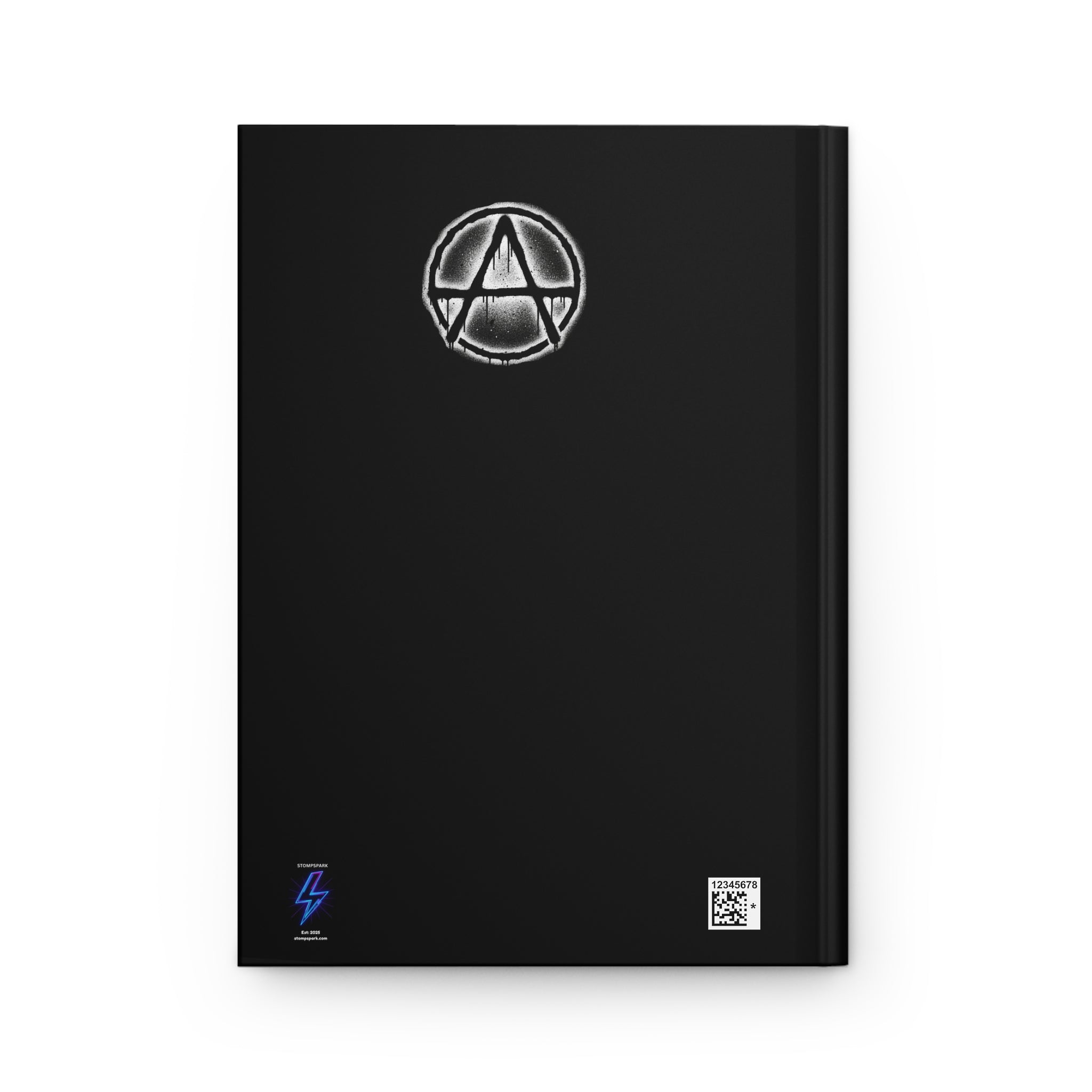 Cat Stop Meow Hardcover Journal — Vintage Punk Cat Portraits 80s Design