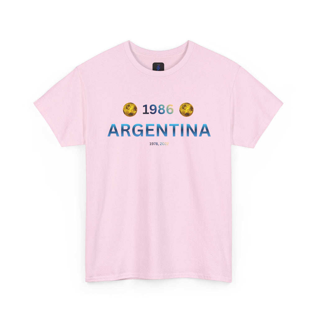 World Cup Tee - Argentina 1986, Argentina World Cup, Argentine Soccer Shirt, Albiceleste Football Shirt