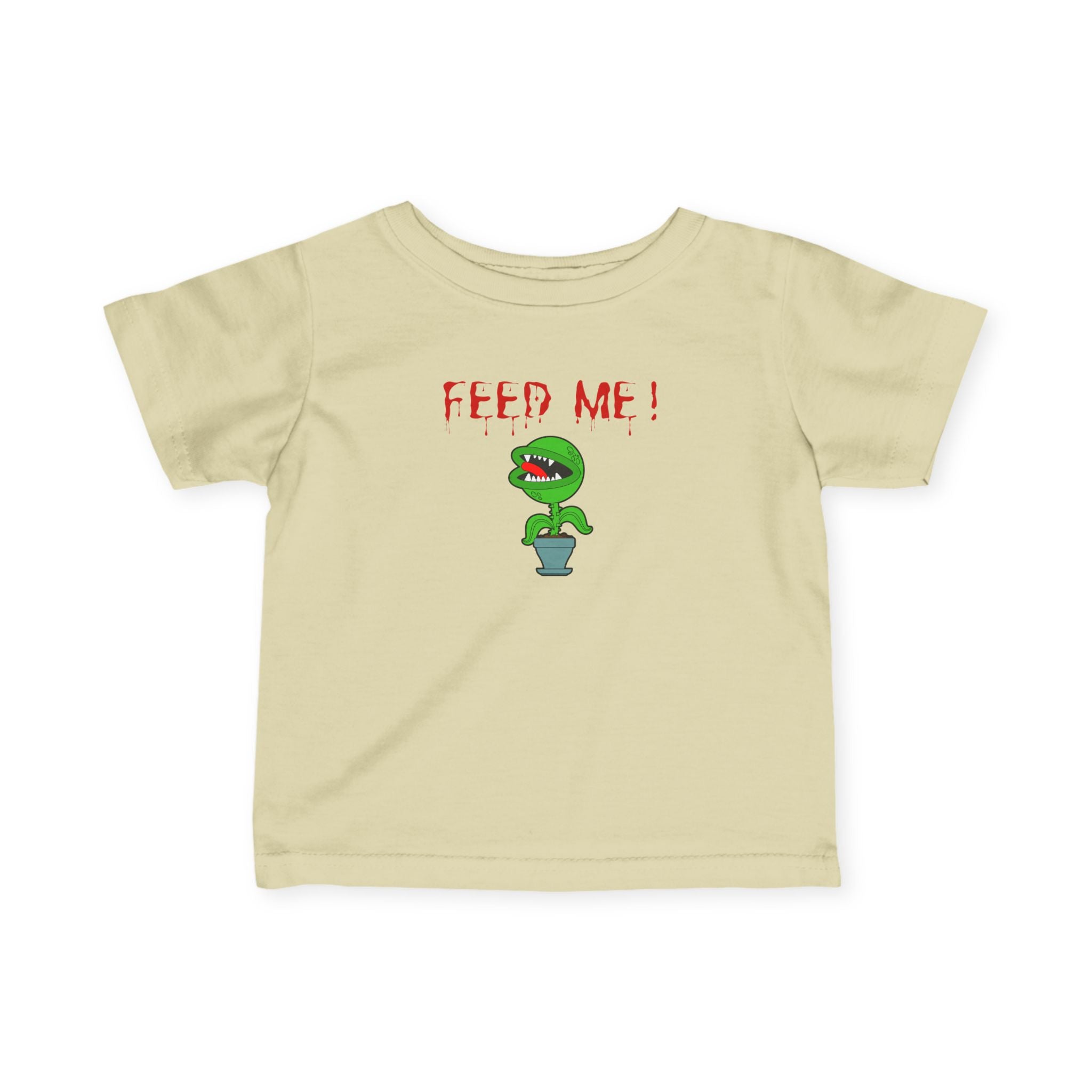 Infant Tee — "Feed Me!" Cute Carnivorous Plant Baby Shirt