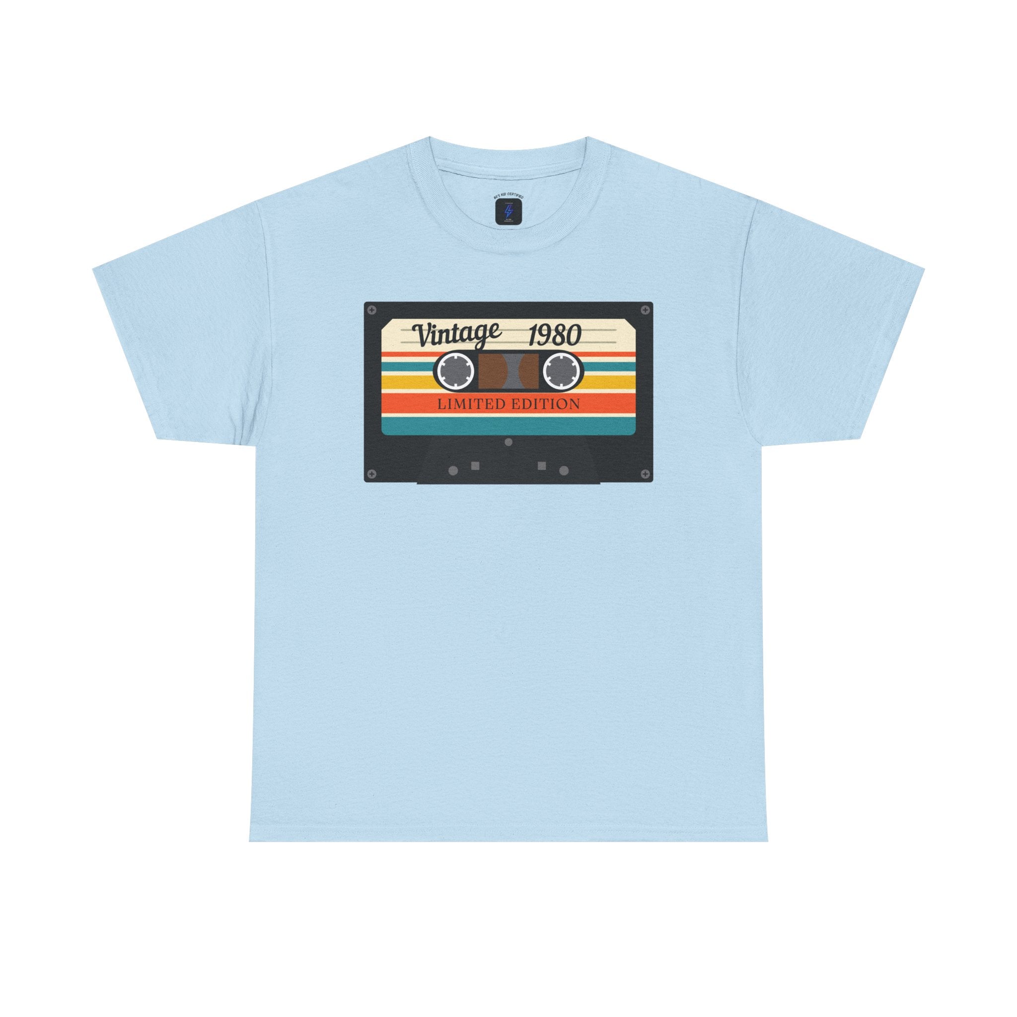 Vintage 1980 Cassette Tape T-Shirt