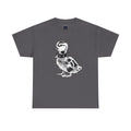 Punk Duckling Sketch T-Shirt — Black & White Watercolor 80s Punk Rock Duck Tee