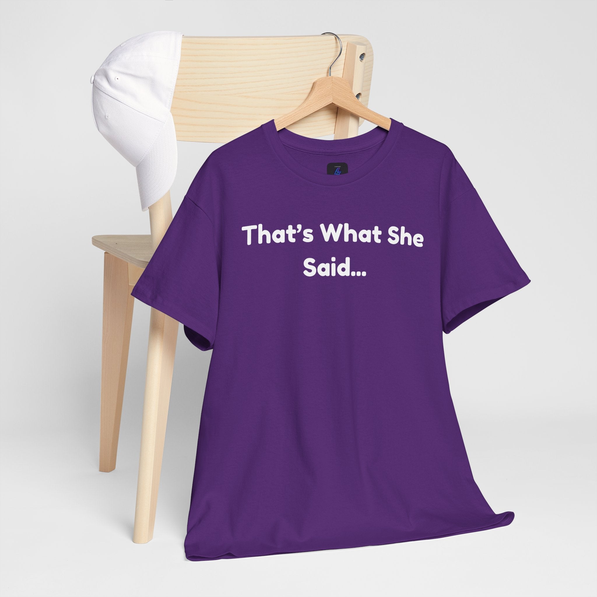 That's What She Said T-Shirt — Funny Quote Tee retro style