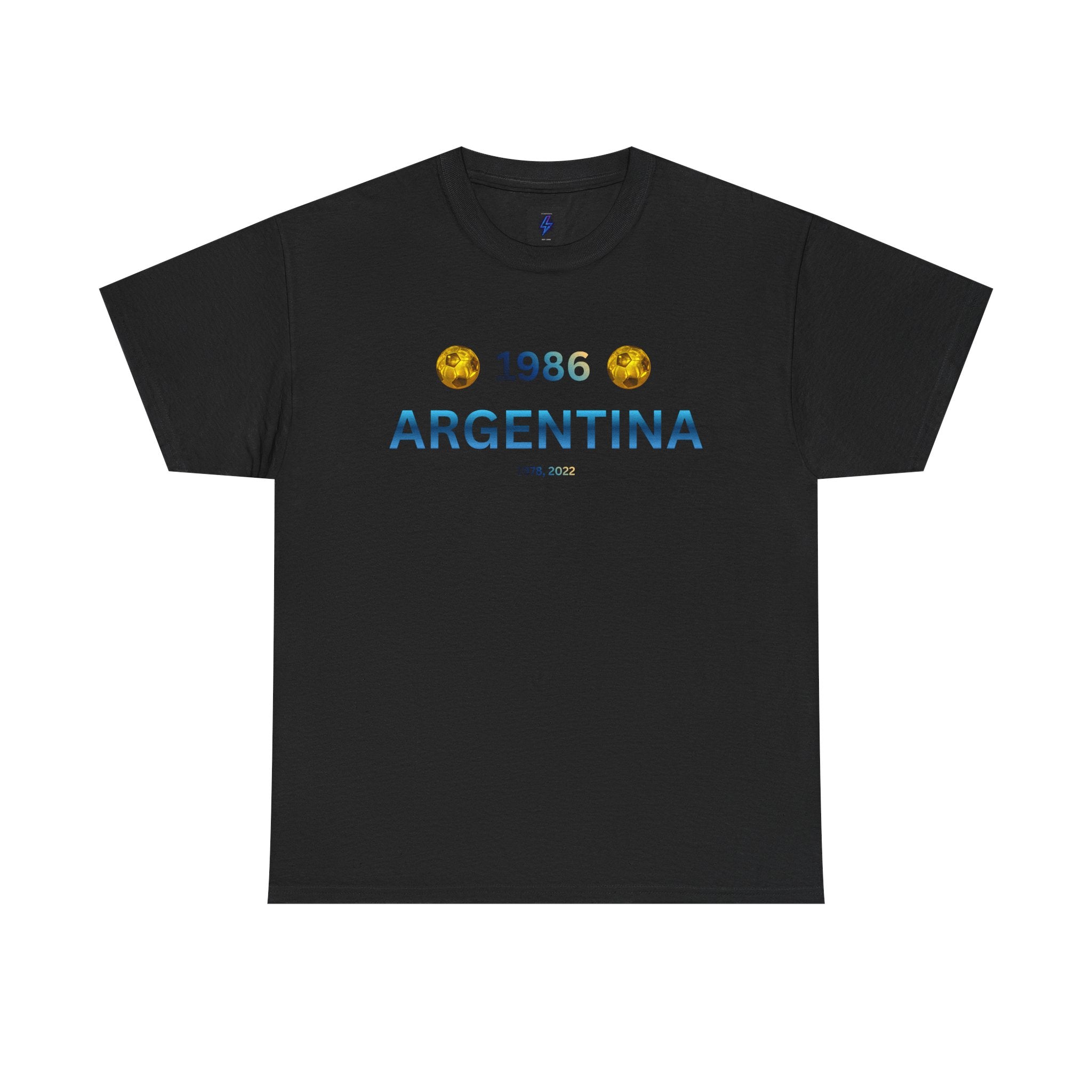 World Cup Tee - Argentina 1986, Argentina World Cup, Argentine Soccer Shirt, Albiceleste Football Shirt