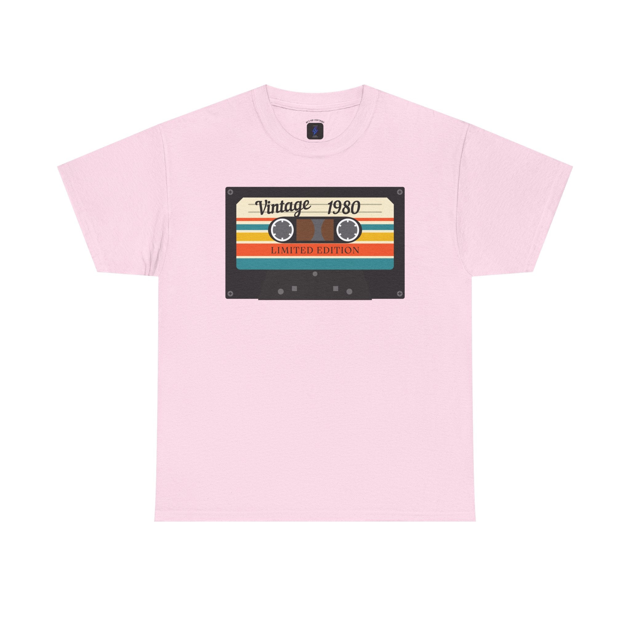 Vintage 1980 Cassette Tape T-Shirt
