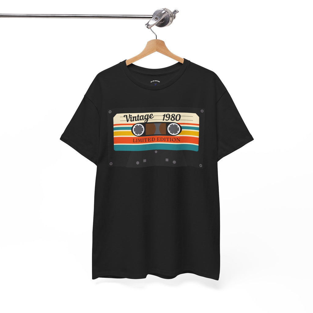 Vintage 1980 Cassette Tape T-Shirt