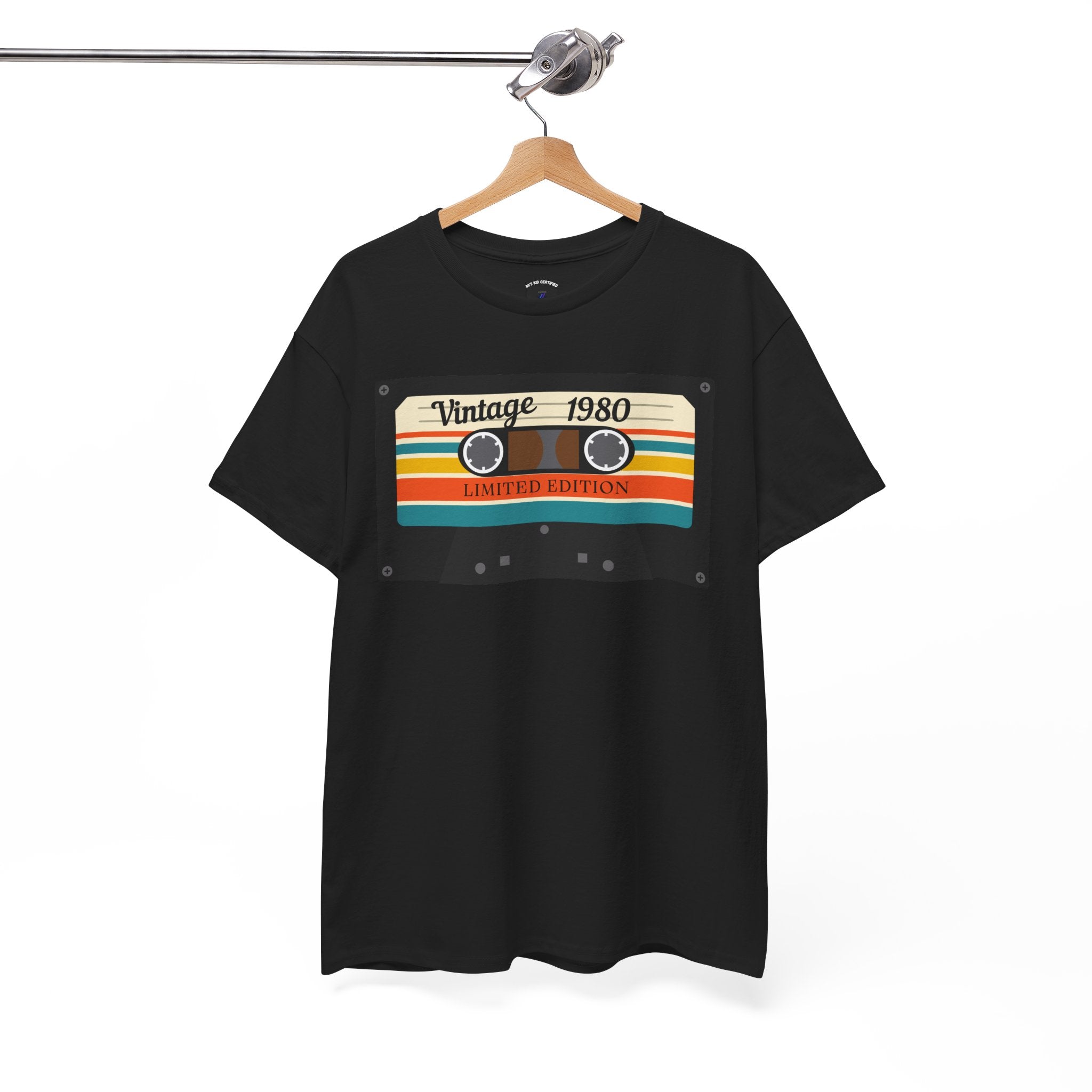 Vintage 1980 Cassette Tape T-Shirt