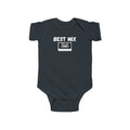 Baby Bodysuit — "Best Mix Mom and Dad" Cassette Retro Infant Onesie